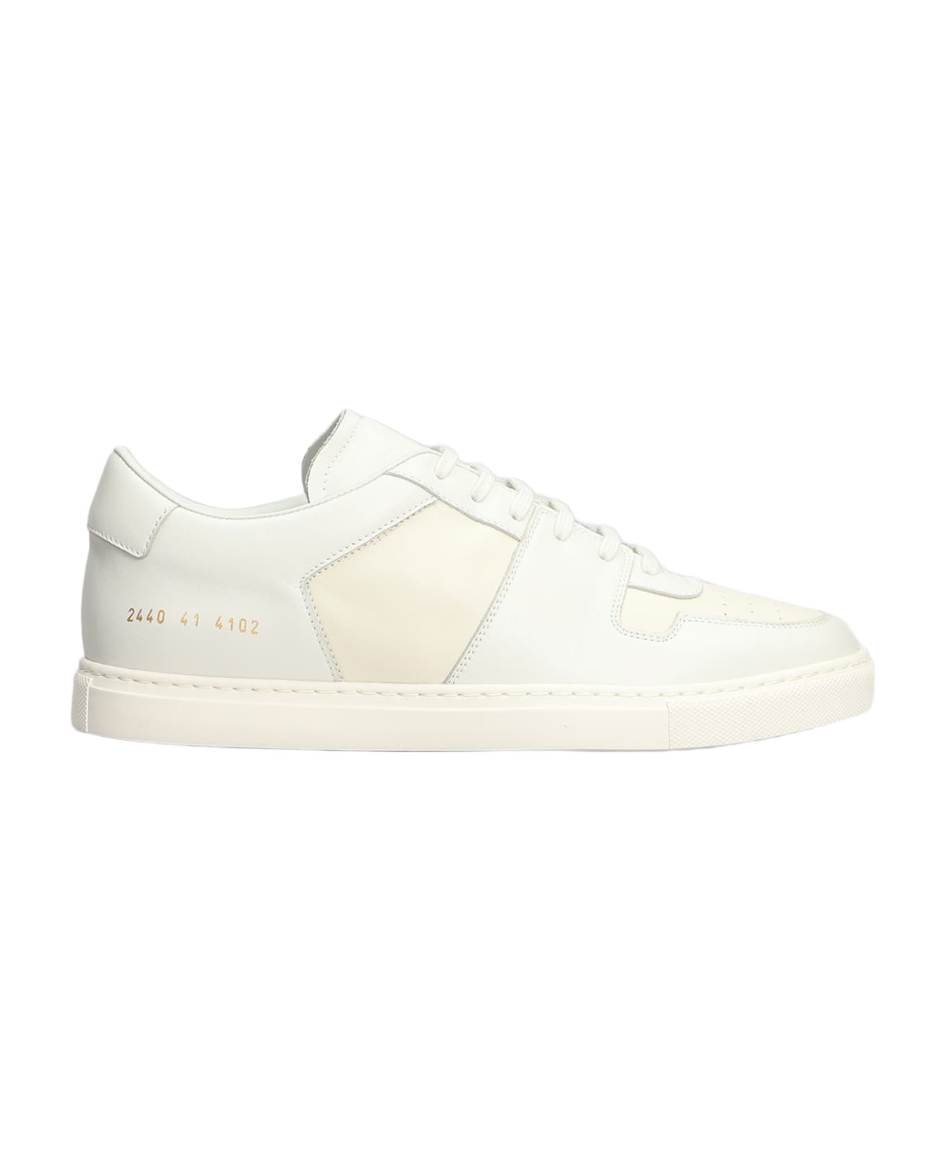 Common Projects Decades 88 Sneakers In Beige Leather - beige