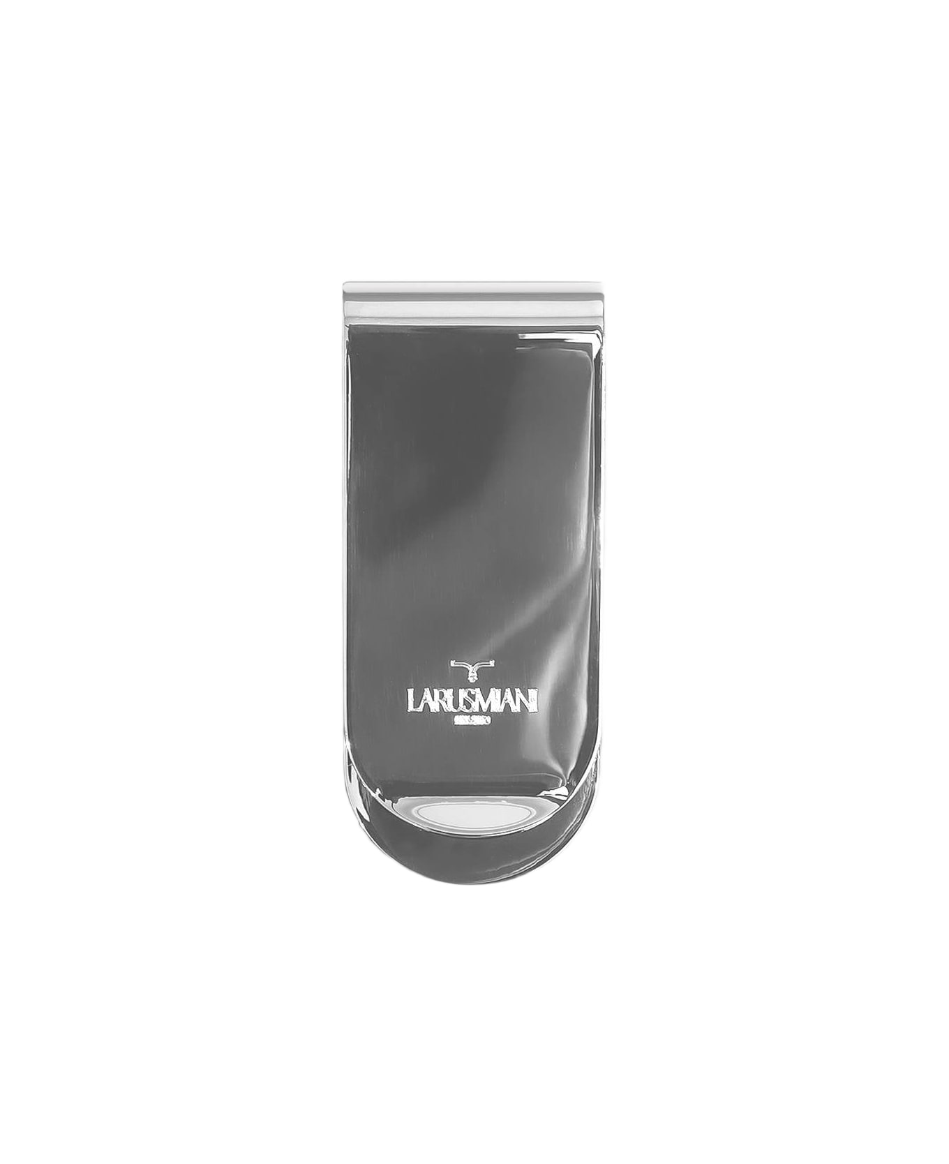 Larusmiani Money Clip 'dollaro' Wallet - Silver