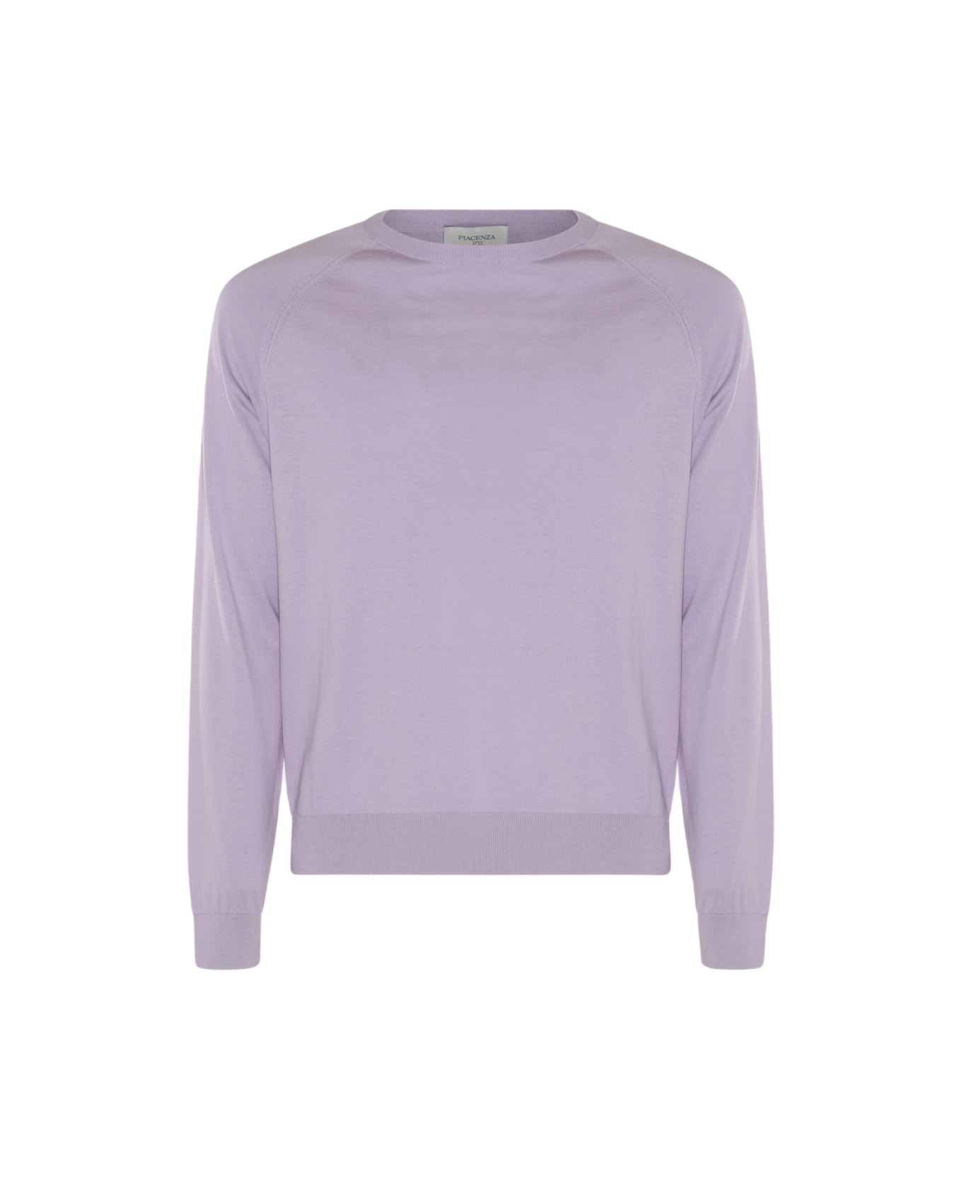 Piacenza Cashmere Lilac Cotton Silk Blend Jumper - Purple