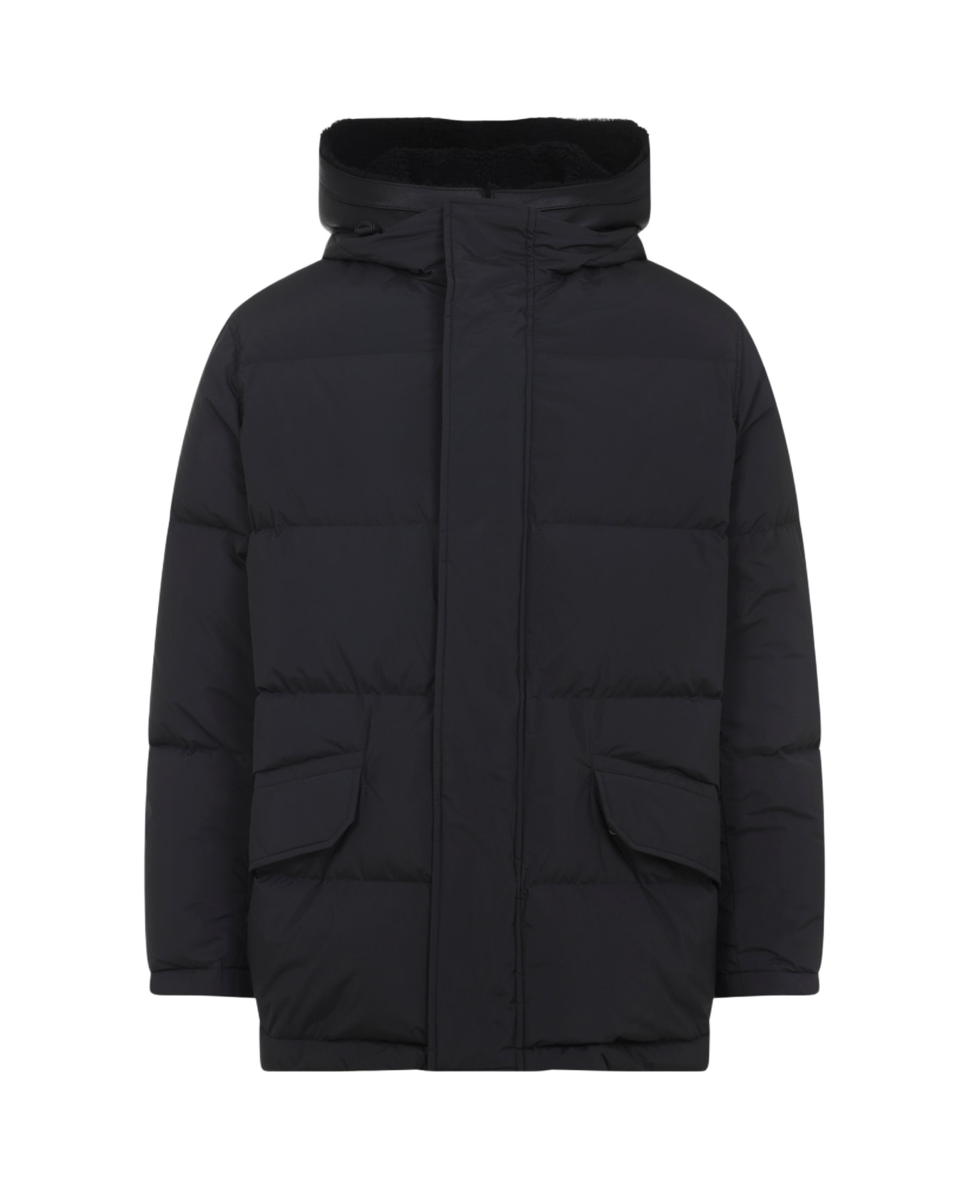 Yves Salomon Downjacket - Noir