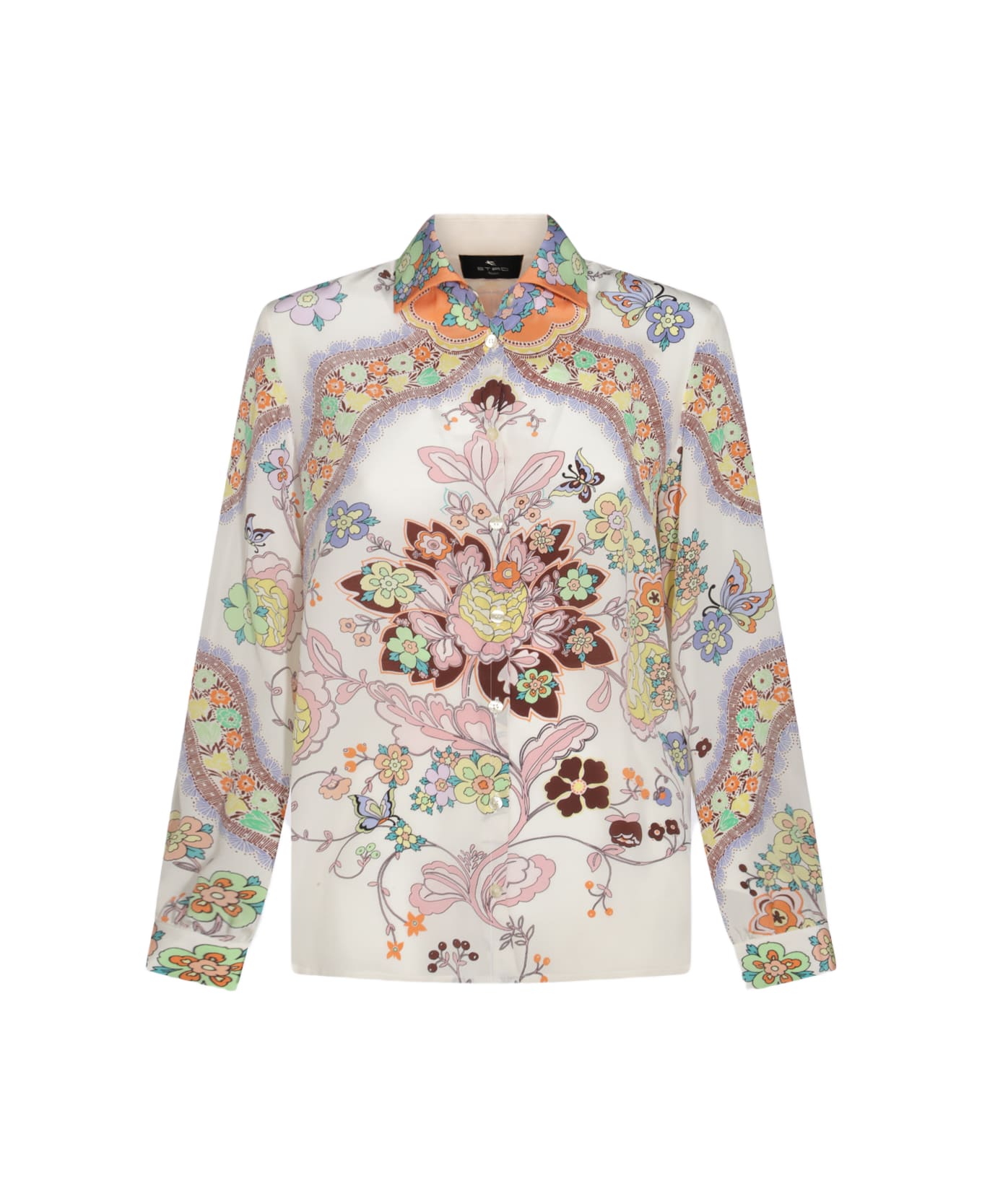 Etro Multicolor Silk Shirt - MultiColour