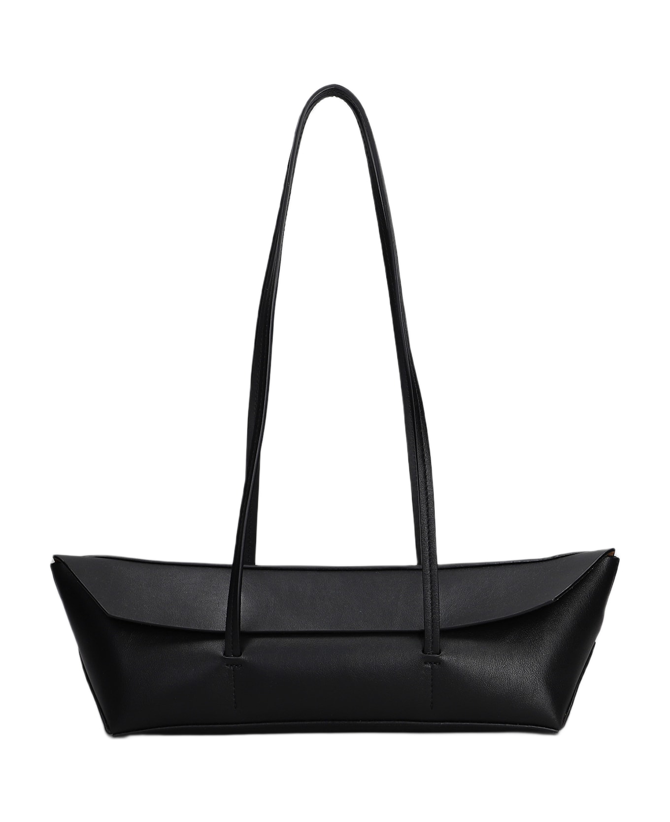 Christopher Esber Gondola Mini Shoulder Bag In Black Leather - black