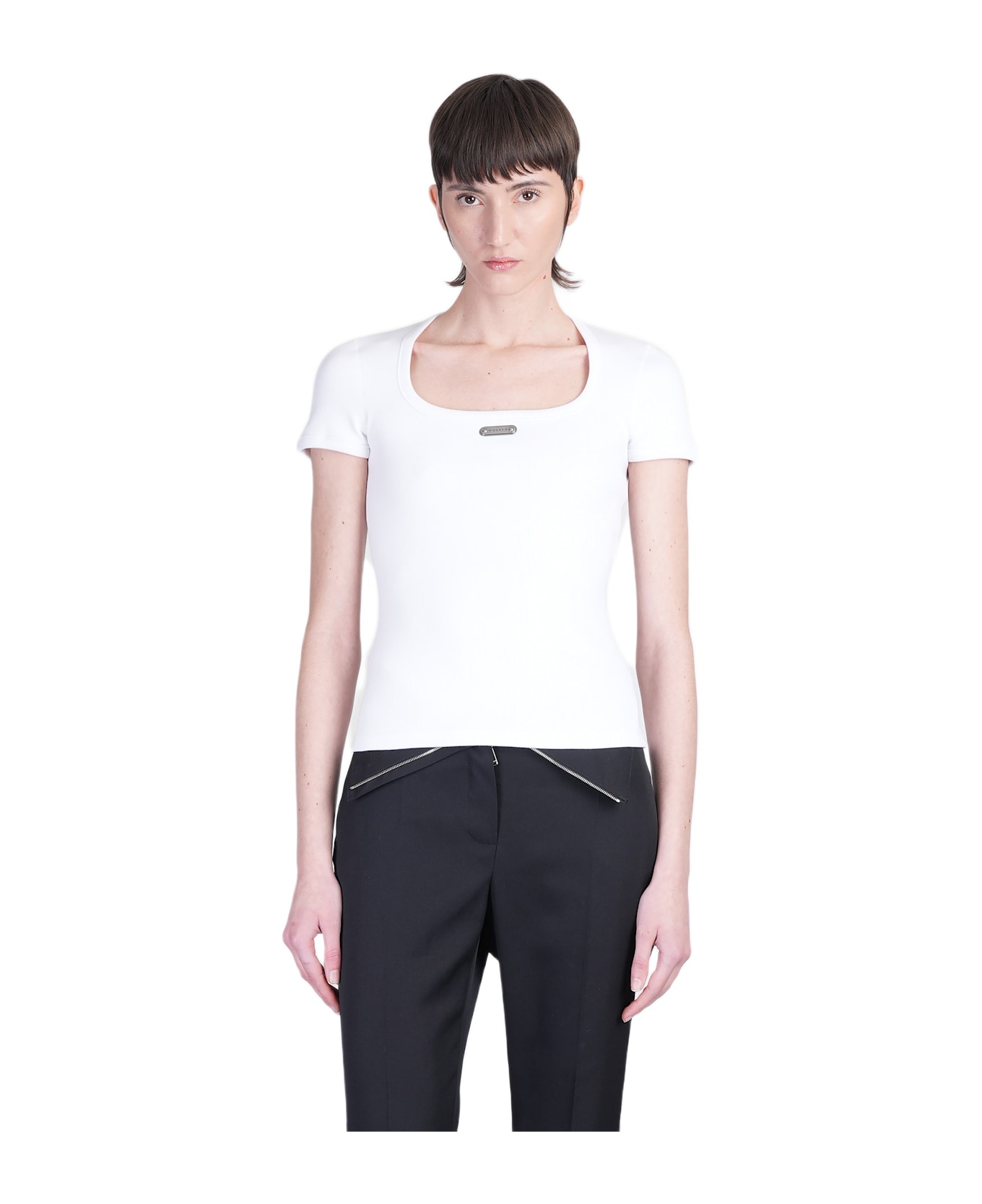 Alexander McQueen Topwear In White Cotton - white