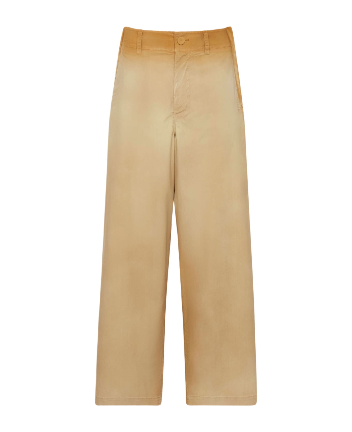 J.W. Anderson Pinch Seam Garment Dye Trousers - Brown