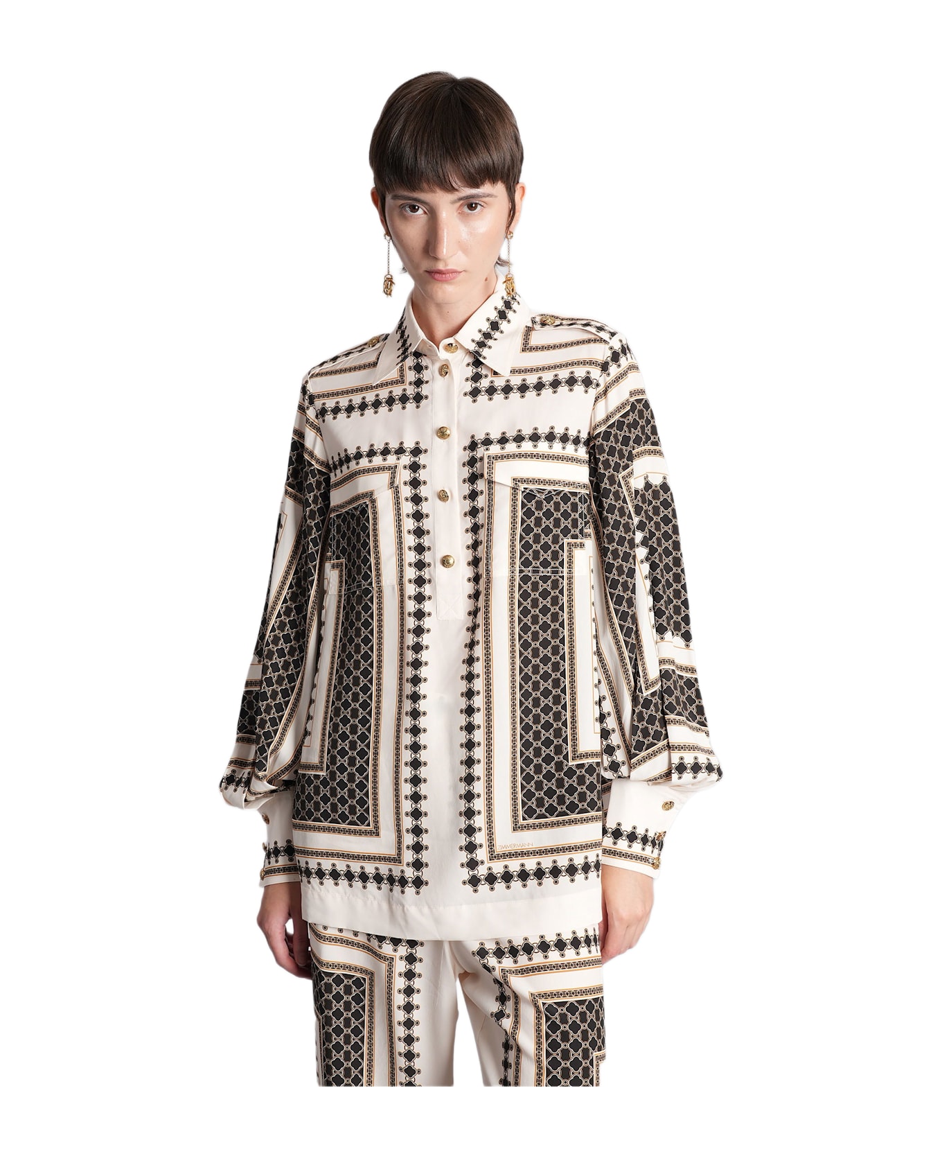 Zimmermann Blouse In Beige Viscose - beige