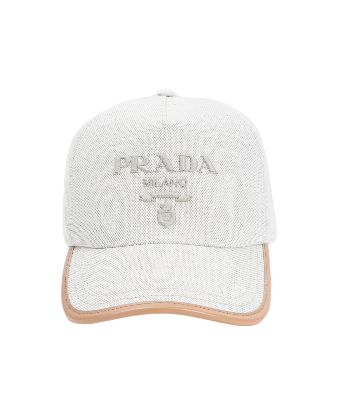 Prada Baseball Hat - Naturale