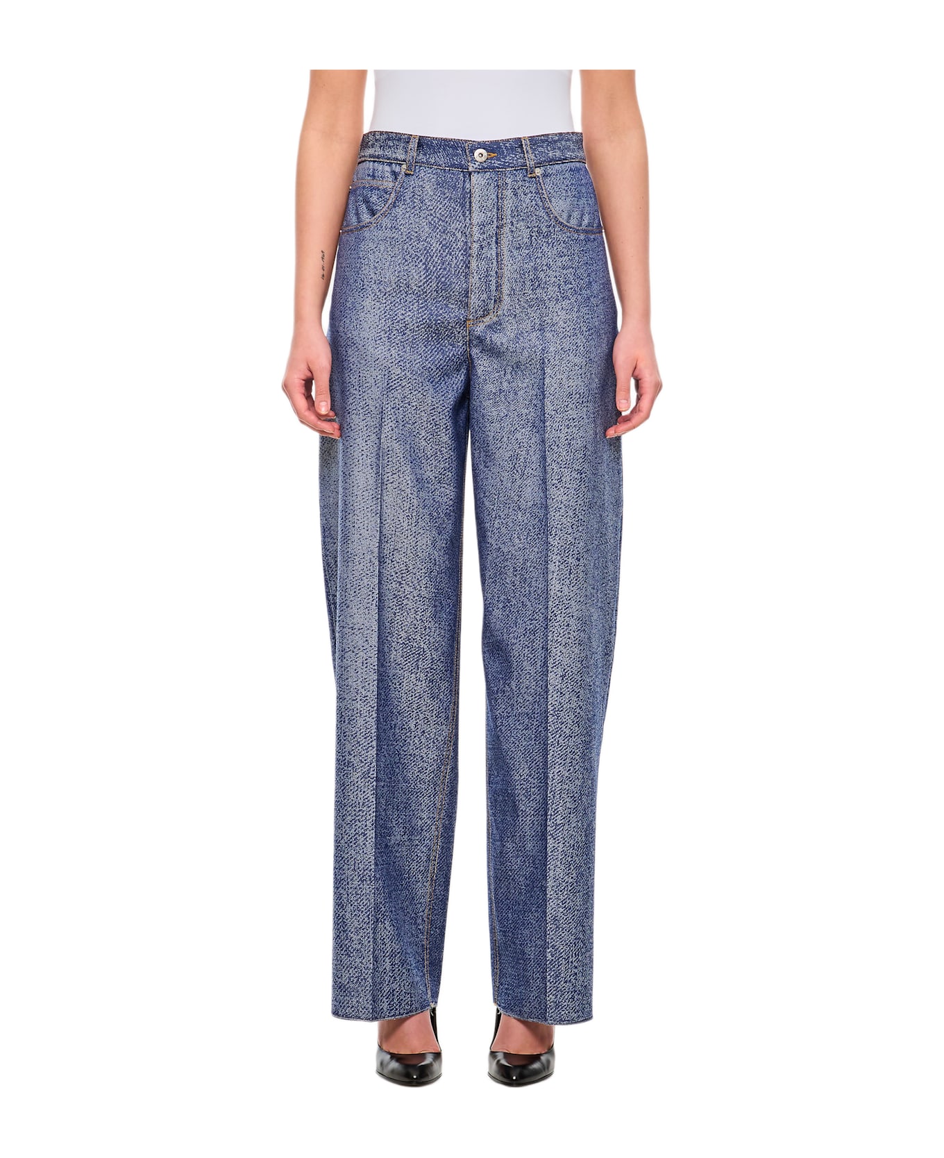 Bottega Veneta Trouser - Blue