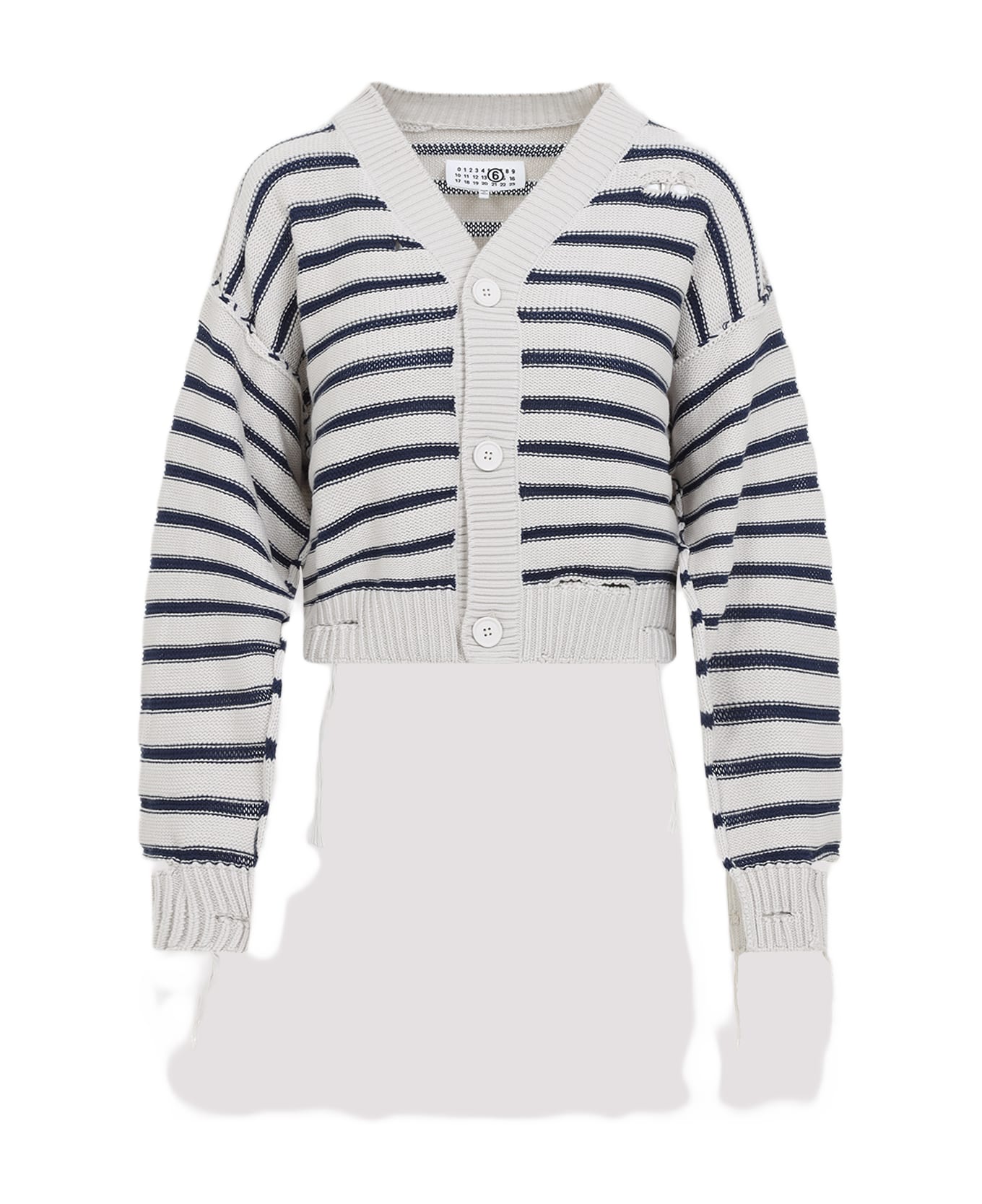 MM6 Maison Margiela Cardigan - Chalk Navy