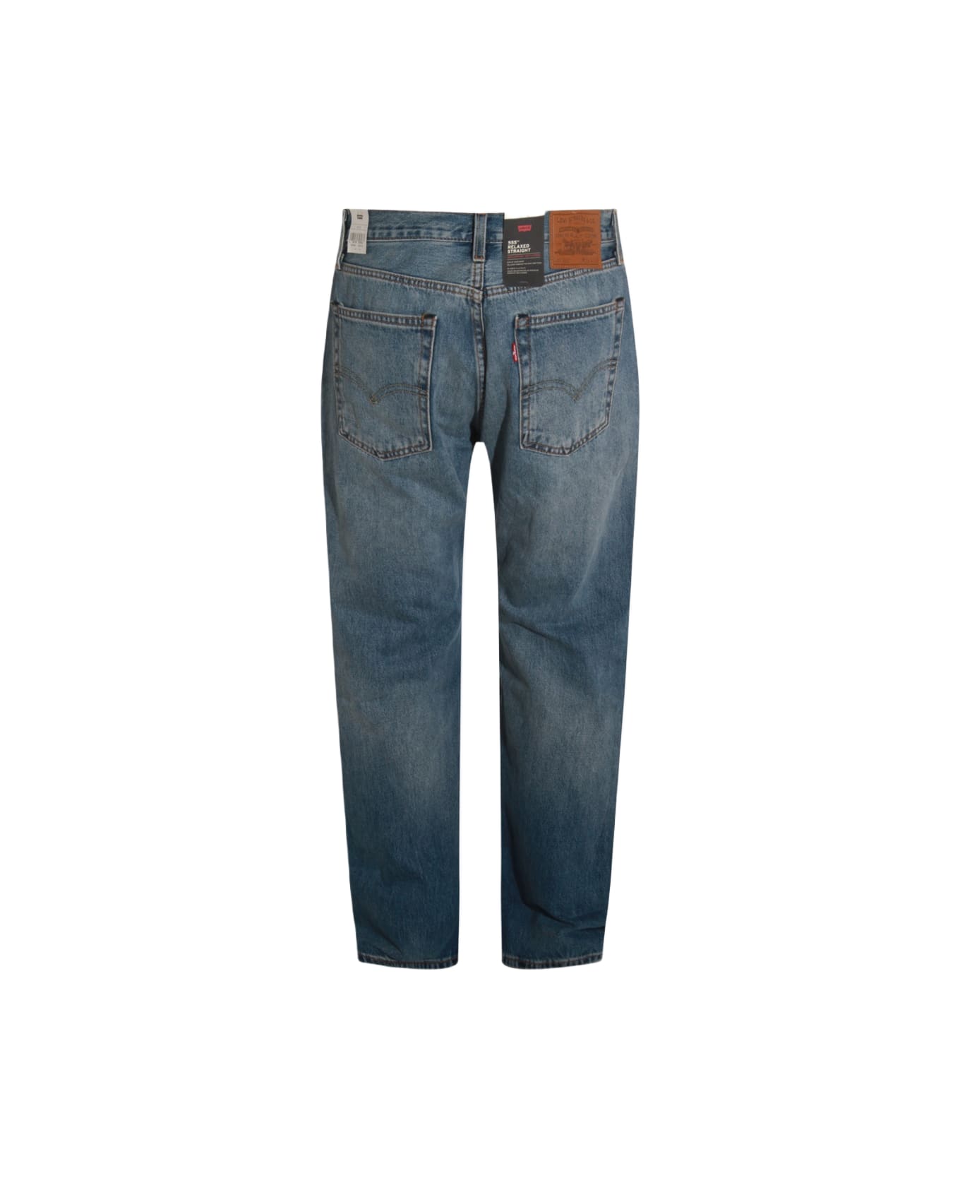 Levi's Blue 555 Relaxed Jeans - Indigo Champion