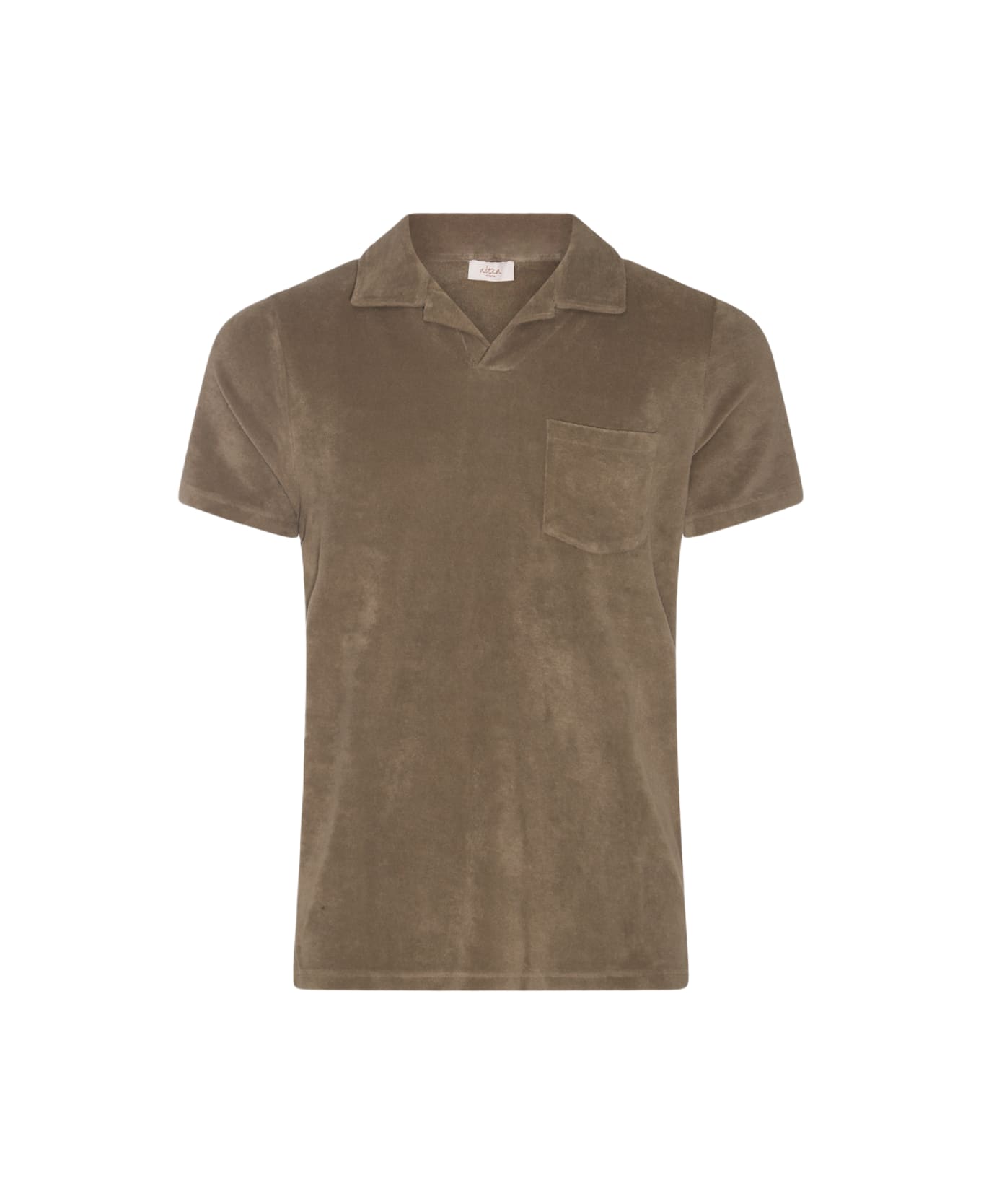 Altea Army Cotton Polo Shirt - Army