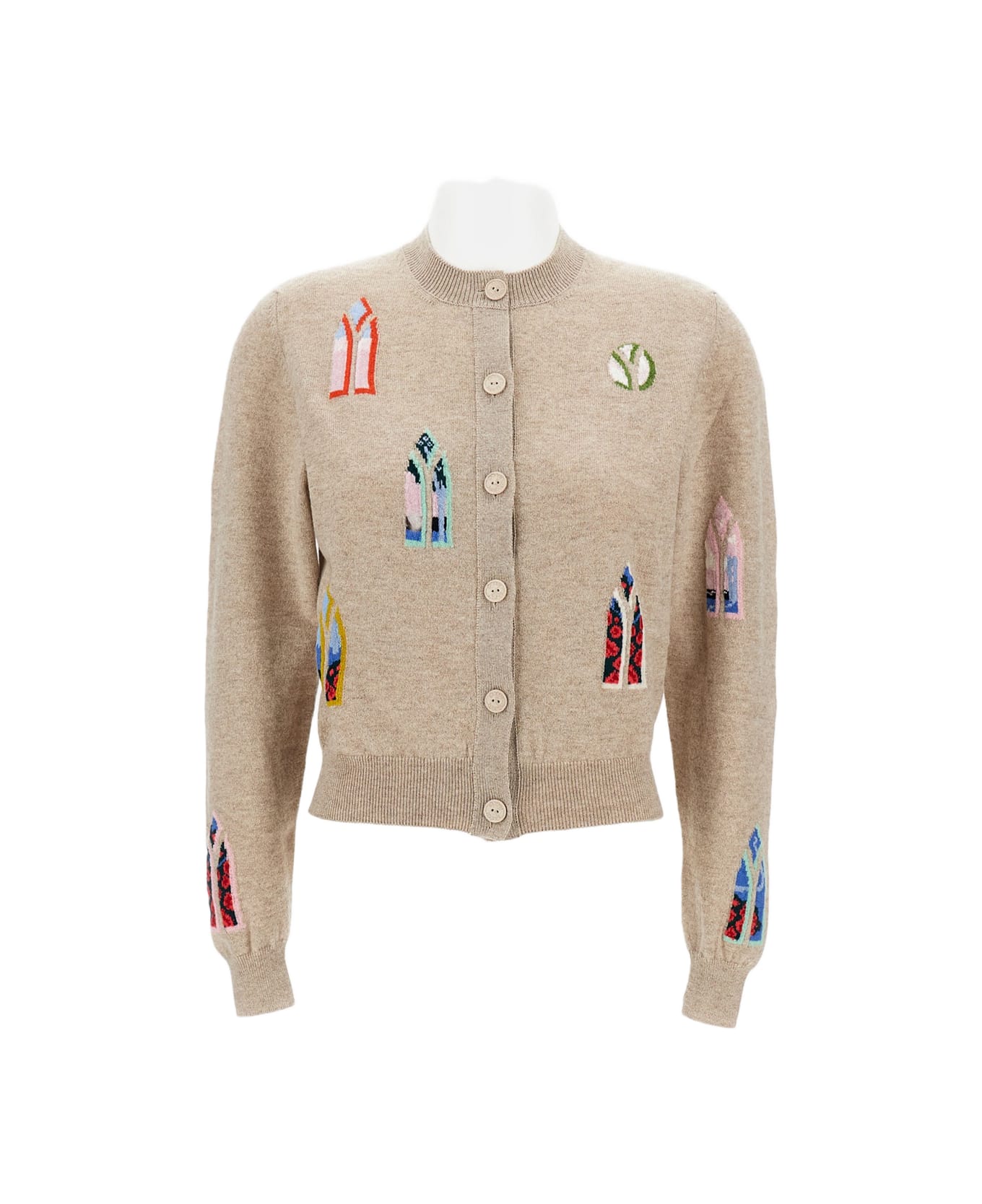 Barrie Cardigan - Beige