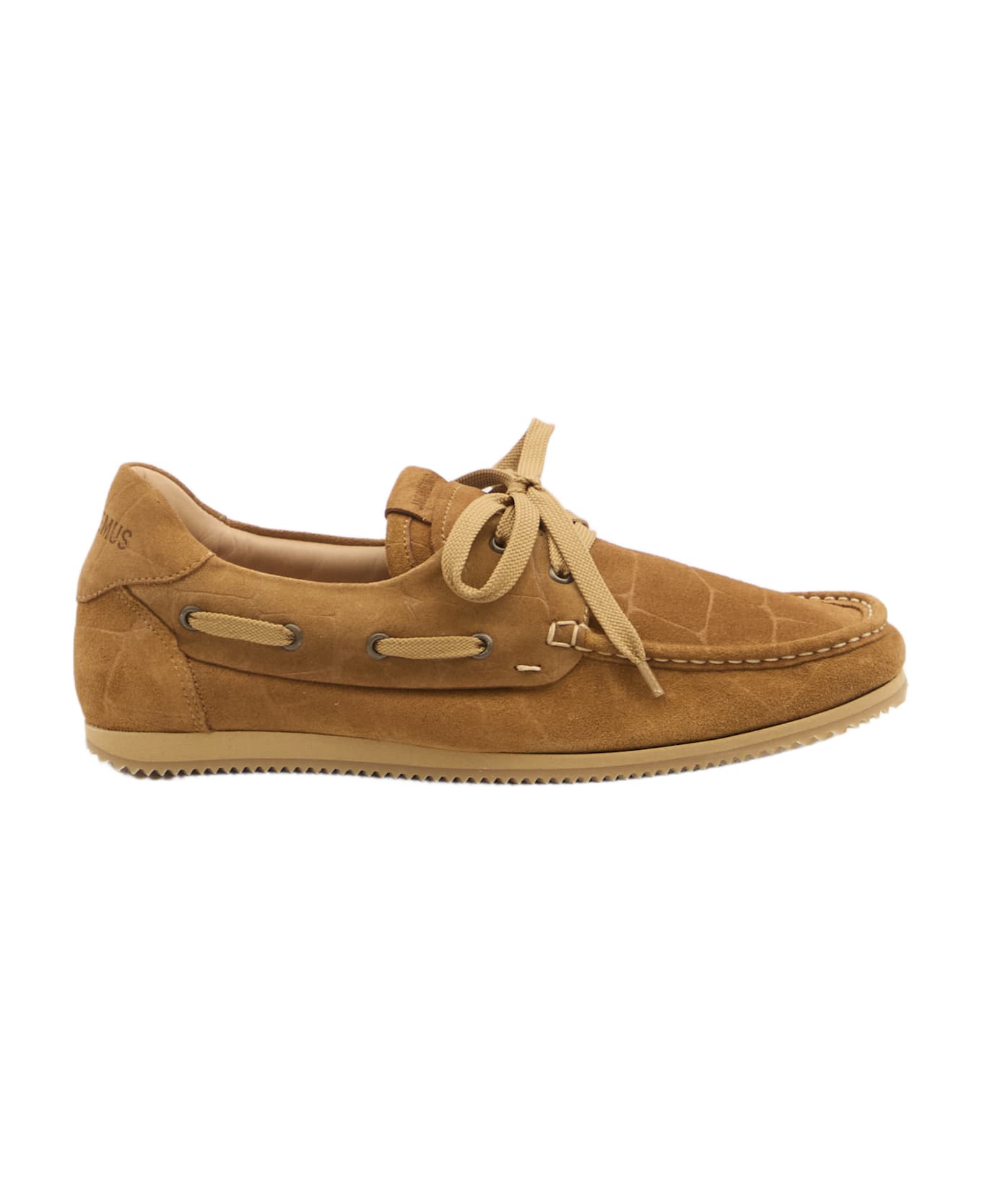 Jacquemus Le Batto Boat Shoes - BEIGE