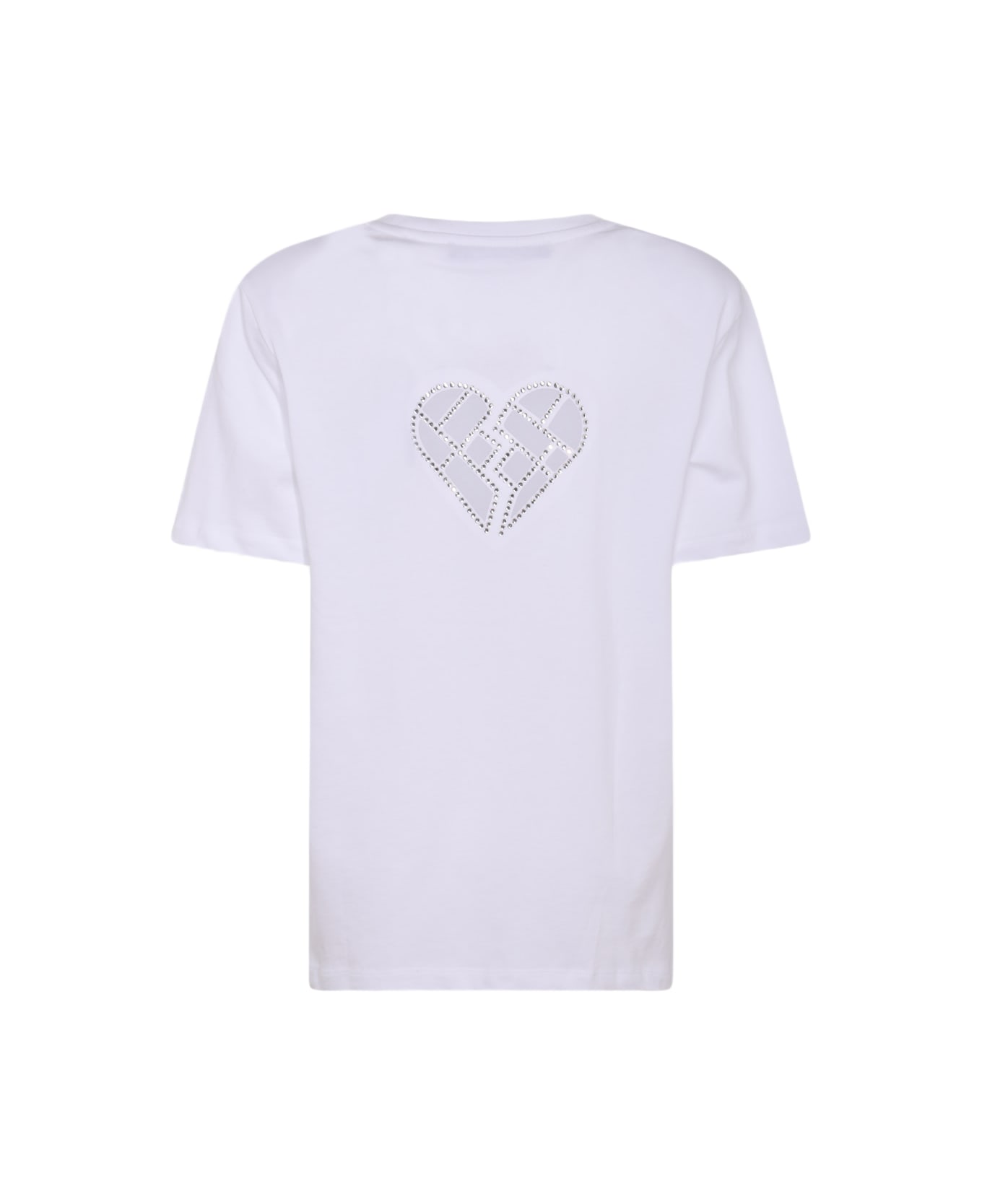 Rotate by Birger Christensen White Cotton T-shirt - White Tシャツ