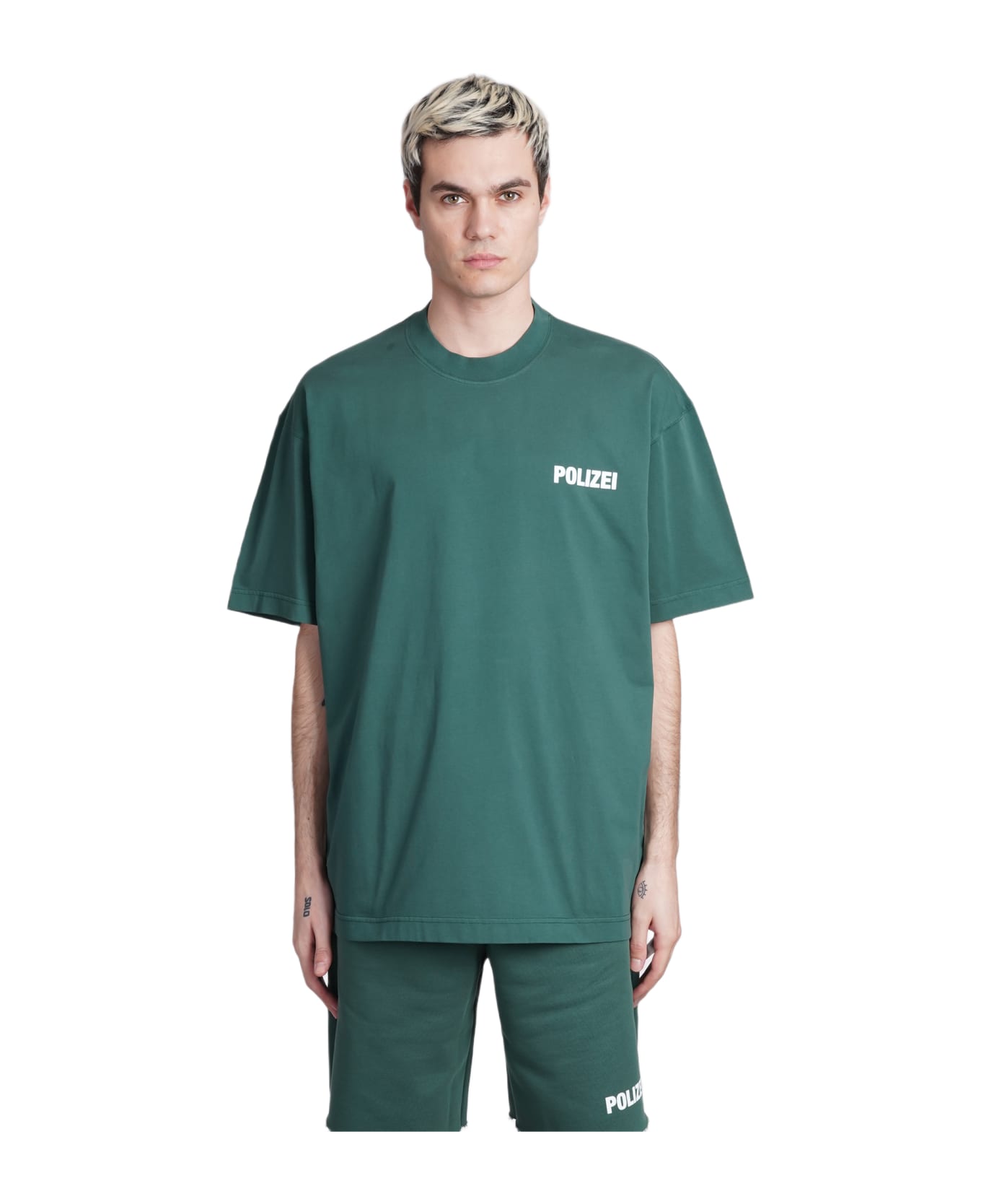 VETEMENTS T-shirt In Green Cotton - green