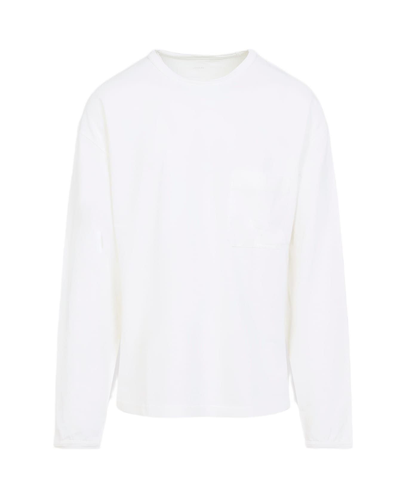 Lemaire Long Sleeve T-shirt - Light Cream