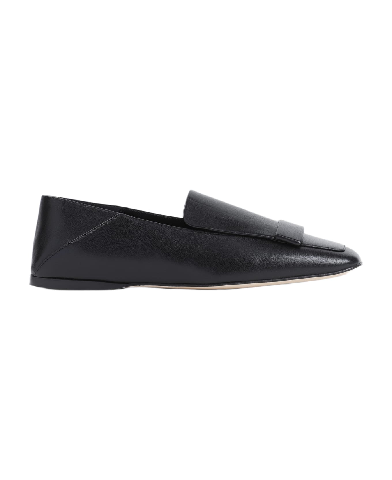 Sergio Rossi Flat Mocassin - Nero