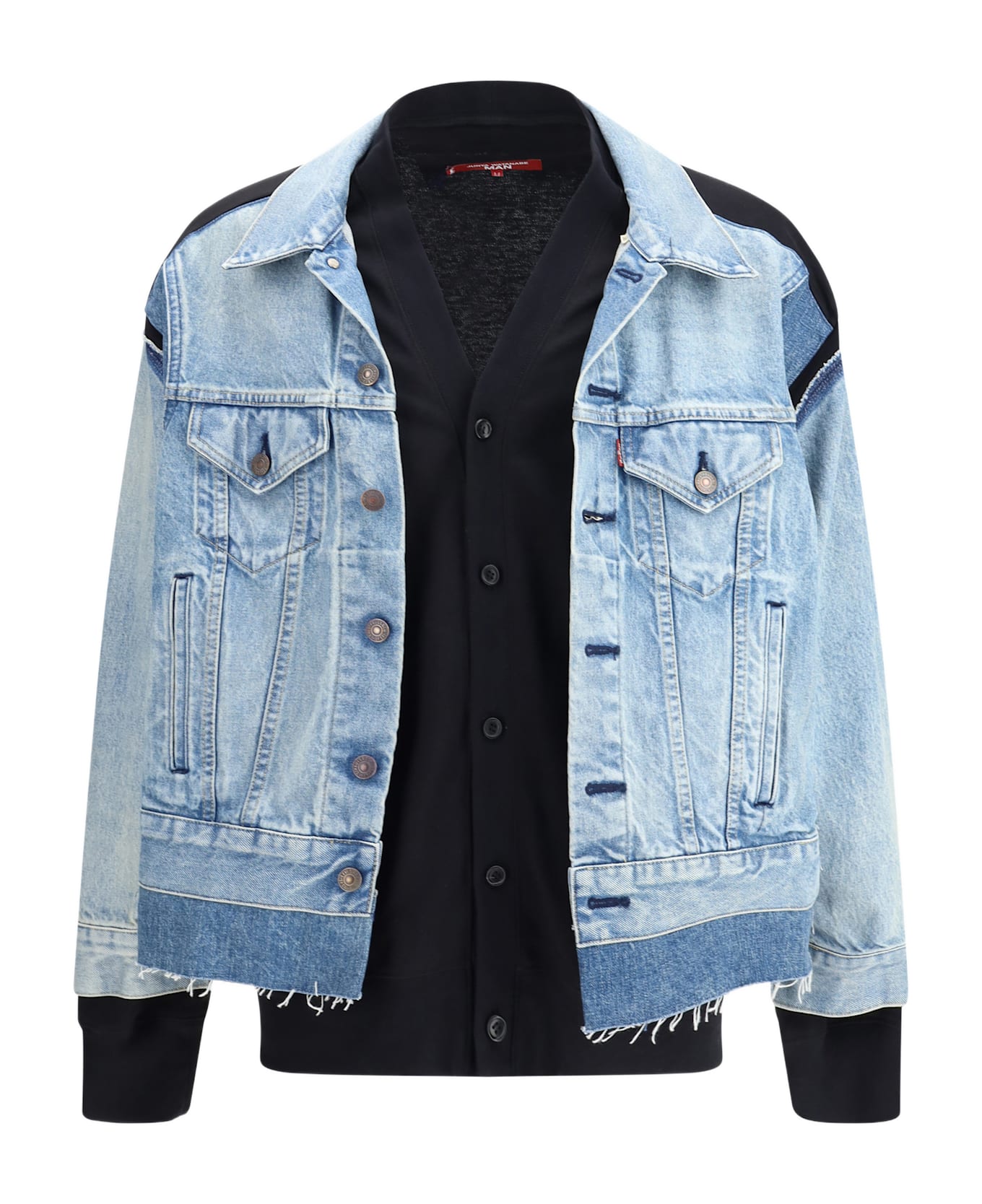 Junya Watanabe Denim Jacket With Cardigan