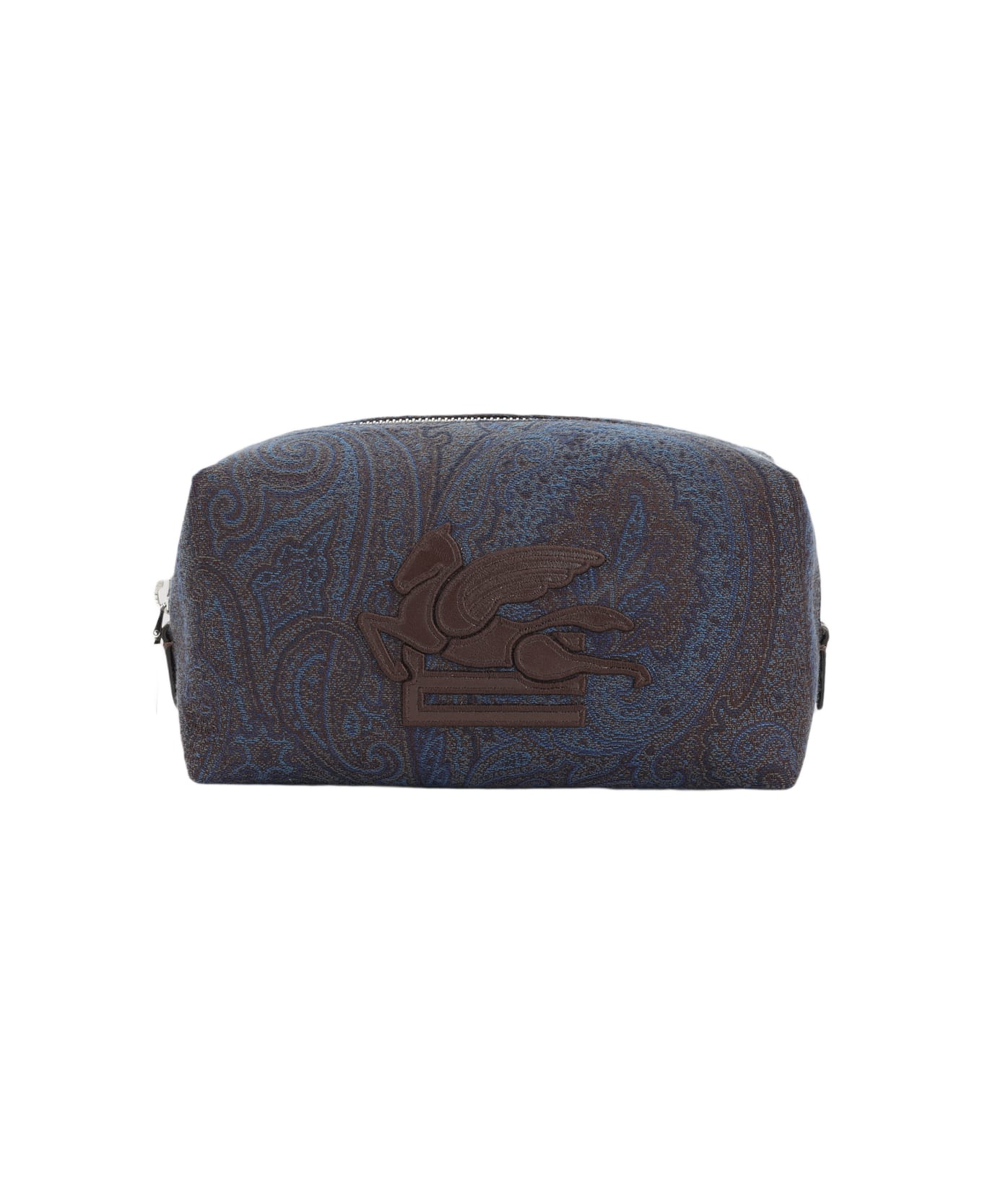 Etro Arnica Jacquard S Pouch - Blu