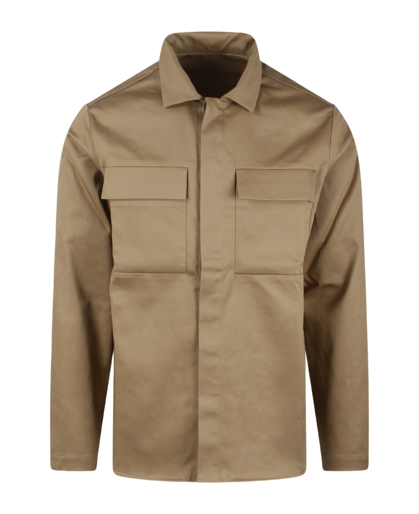 Nine in the Morning Frud Raw Shirt - Brown
