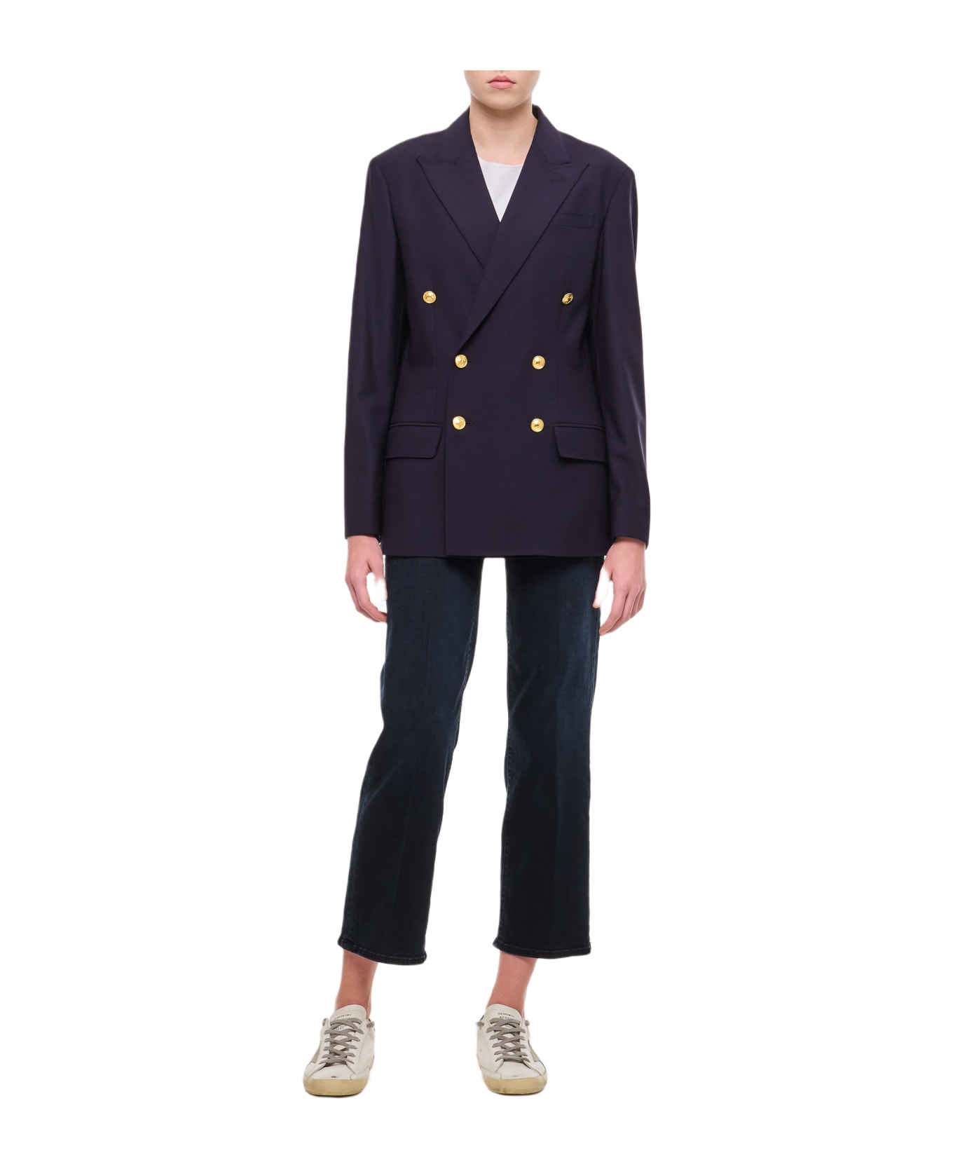 Polo Ralph Lauren Double Breasted Blazer - Blue