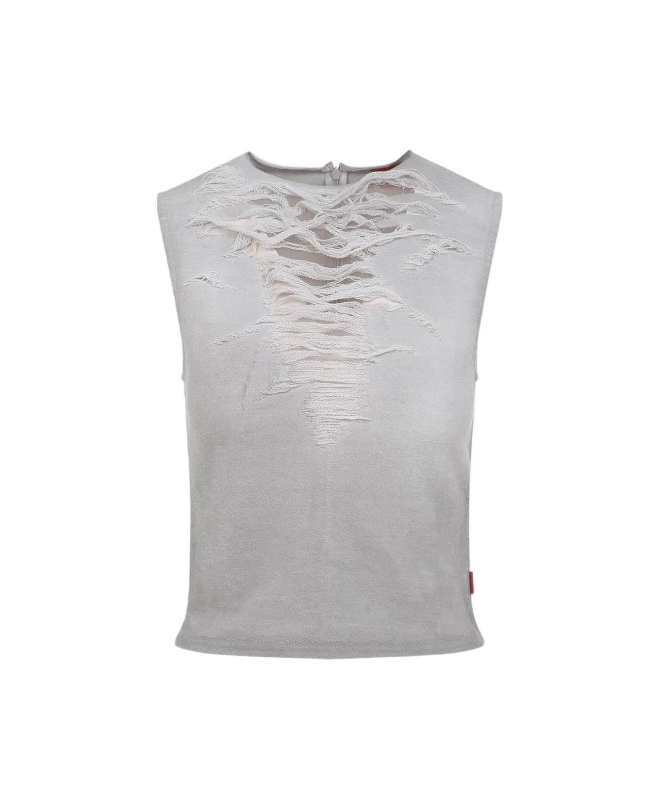 Diesel T-yasmina Tank Top - C Grey