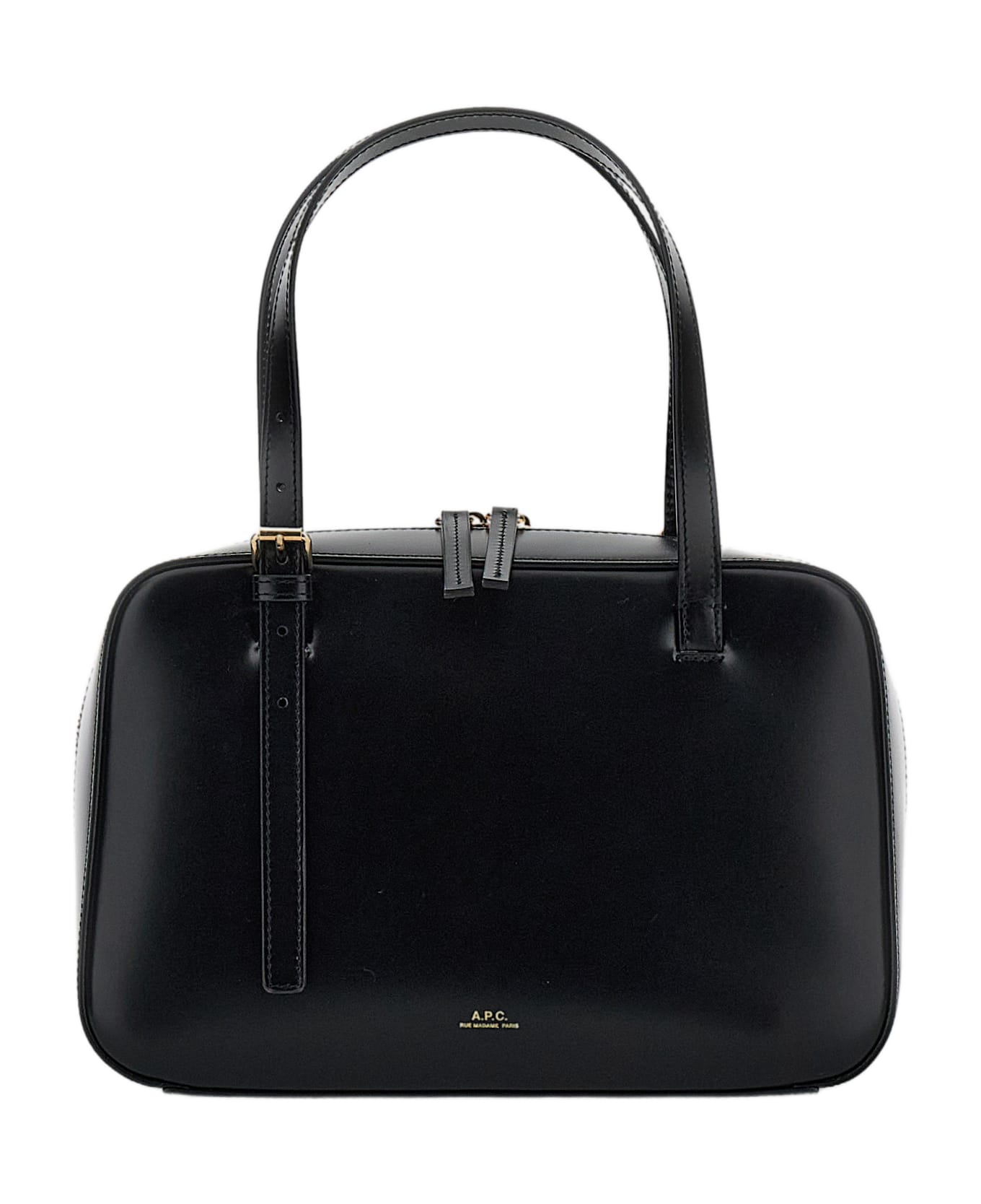 A.P.C. Virginie Box Bag - Black