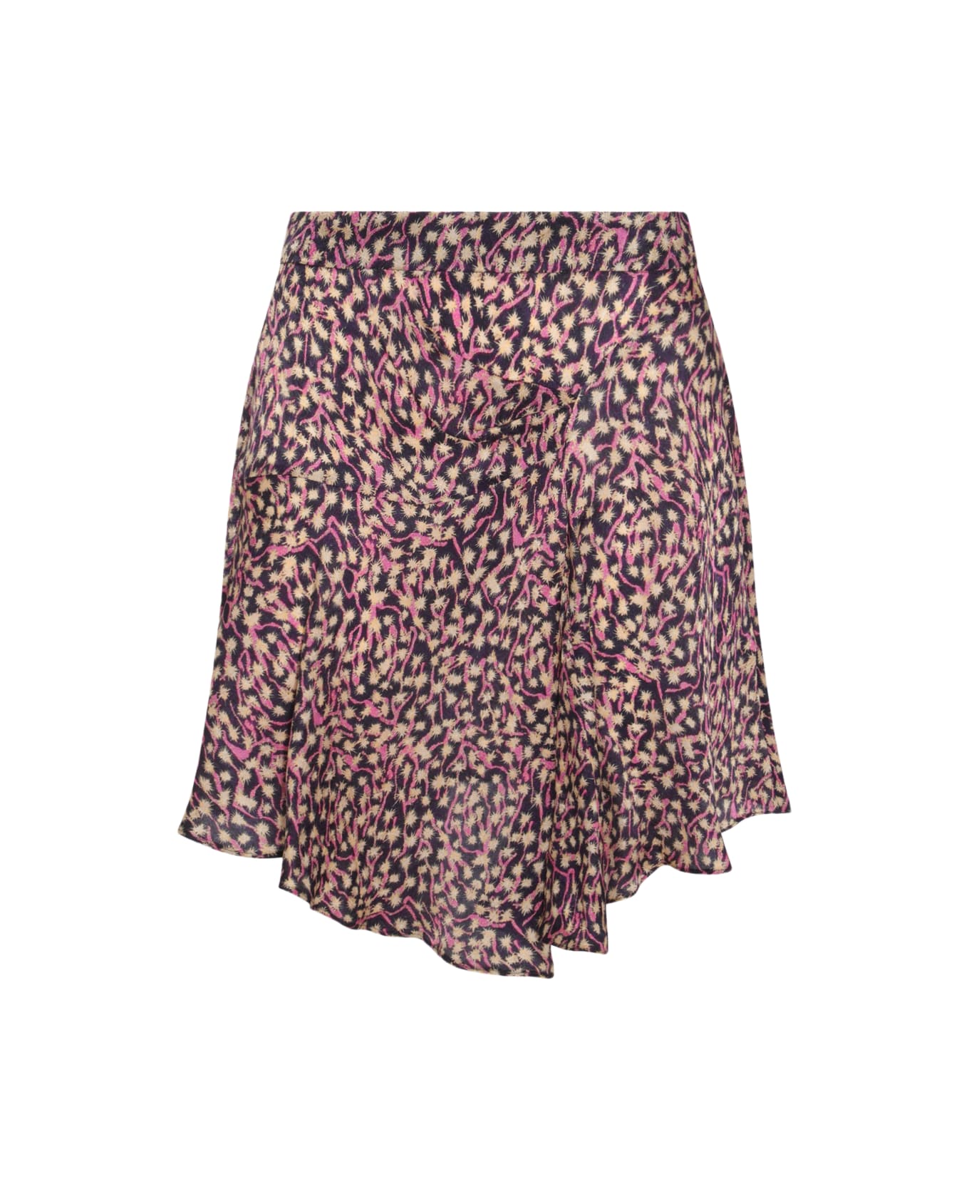 Isabel Marant Faded Night Cotton Skirt - FADED NIGHT