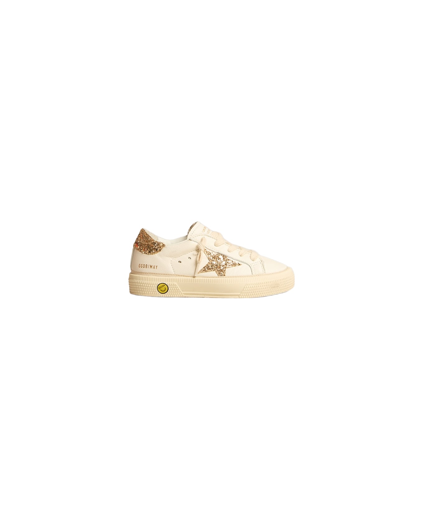 Golden Goose Sneakers May - White/gold シューズ