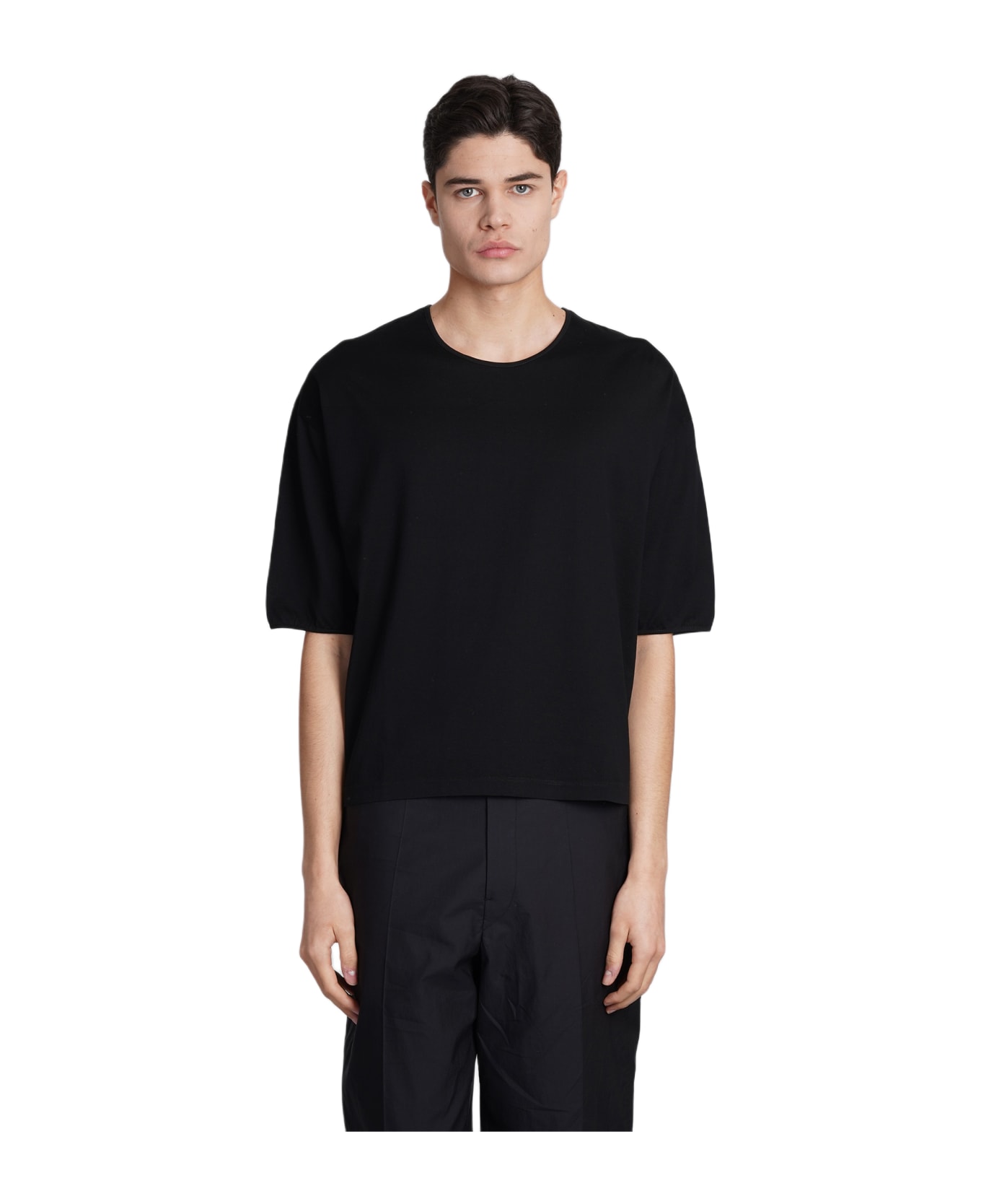 Lemaire Ss Relaxed T-shirt - Black