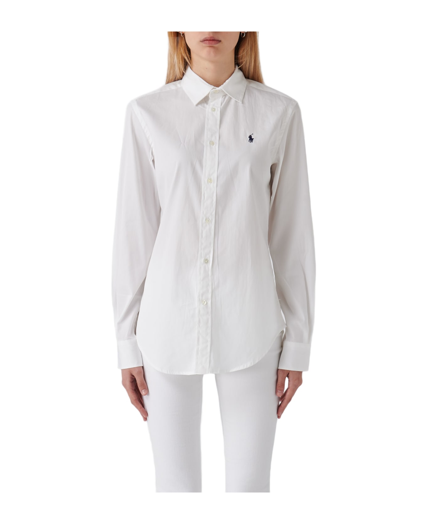 Polo Ralph Lauren Cotton Shirt - BIANCO