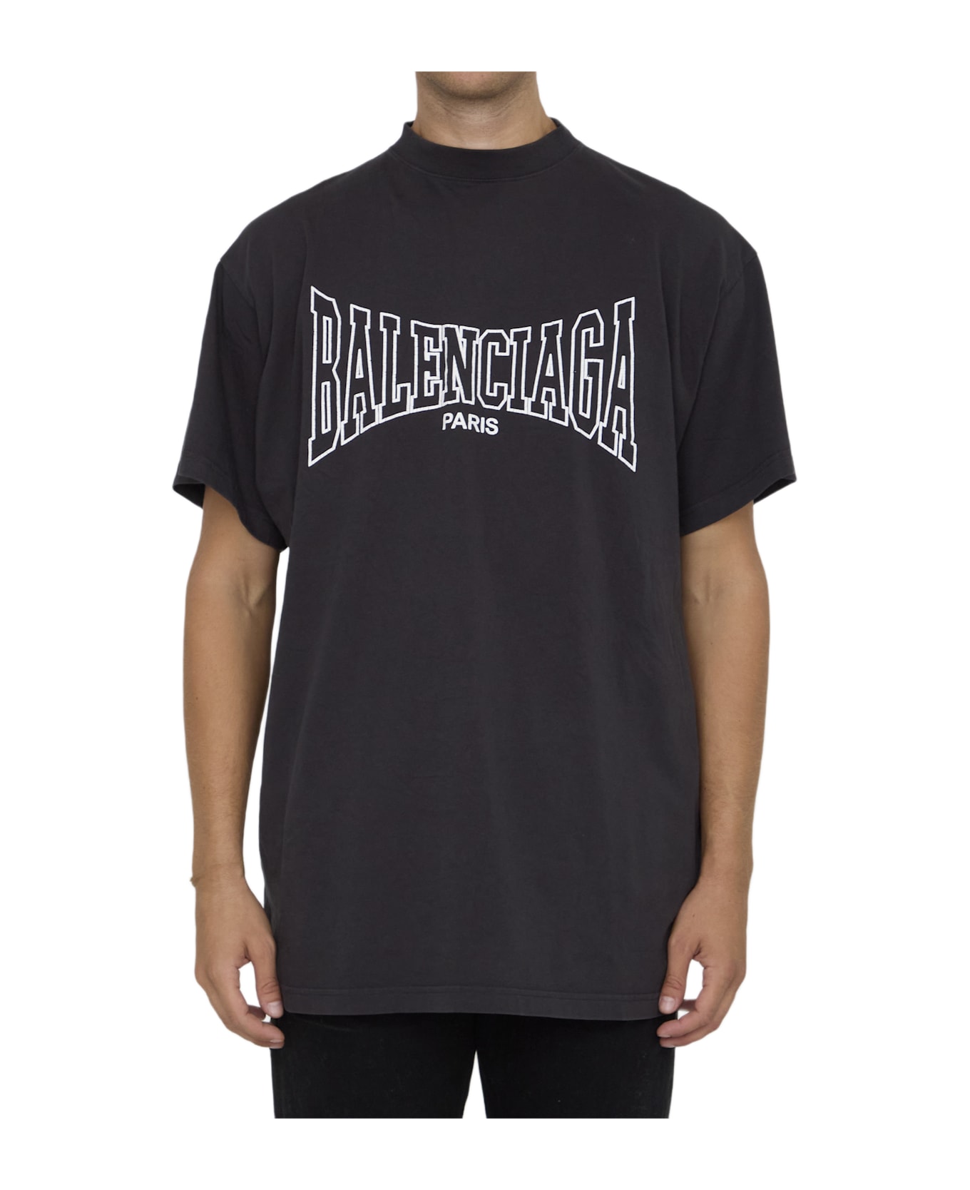 Balenciaga Paris T-shirt - BLACK