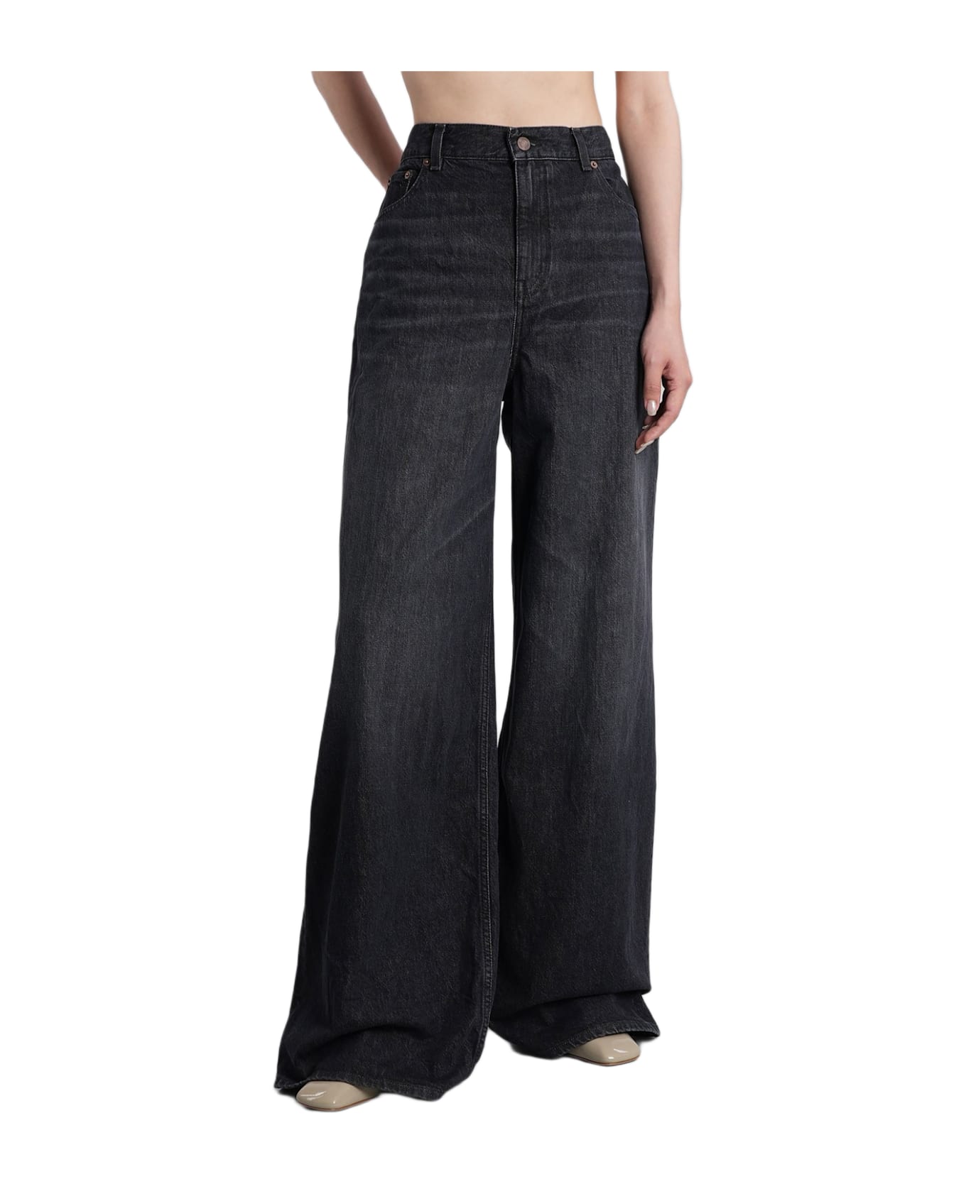 Chloé Jeans In Black Cotton - black
