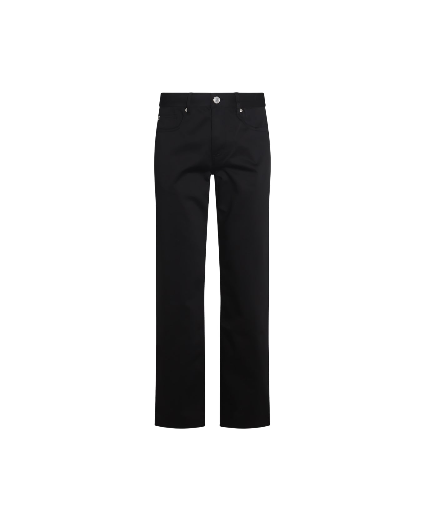 Ami Alexandre Mattiussi Black Denim Cotton Jeans - Black