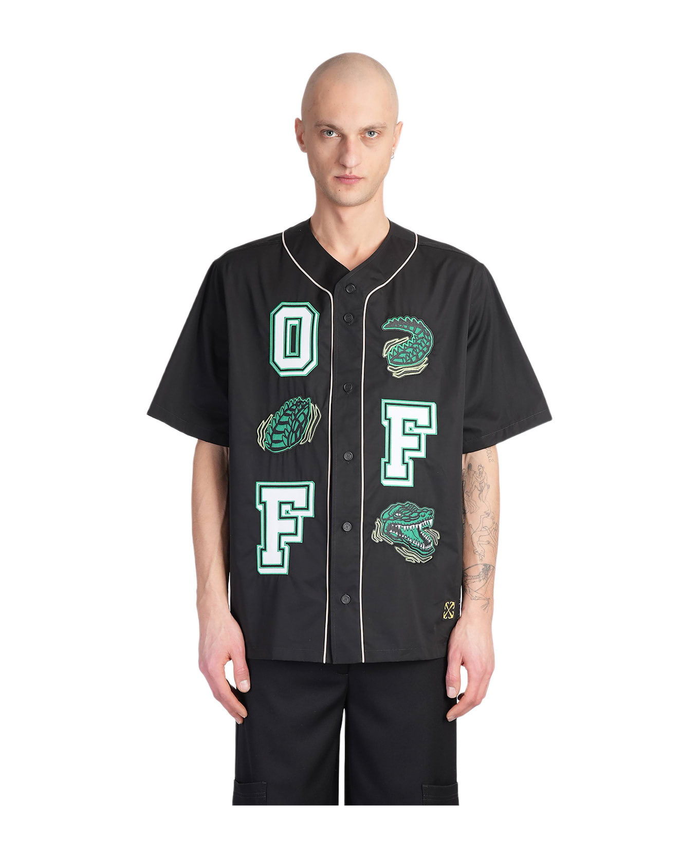 Off-White Shirt In Black Cotton - black