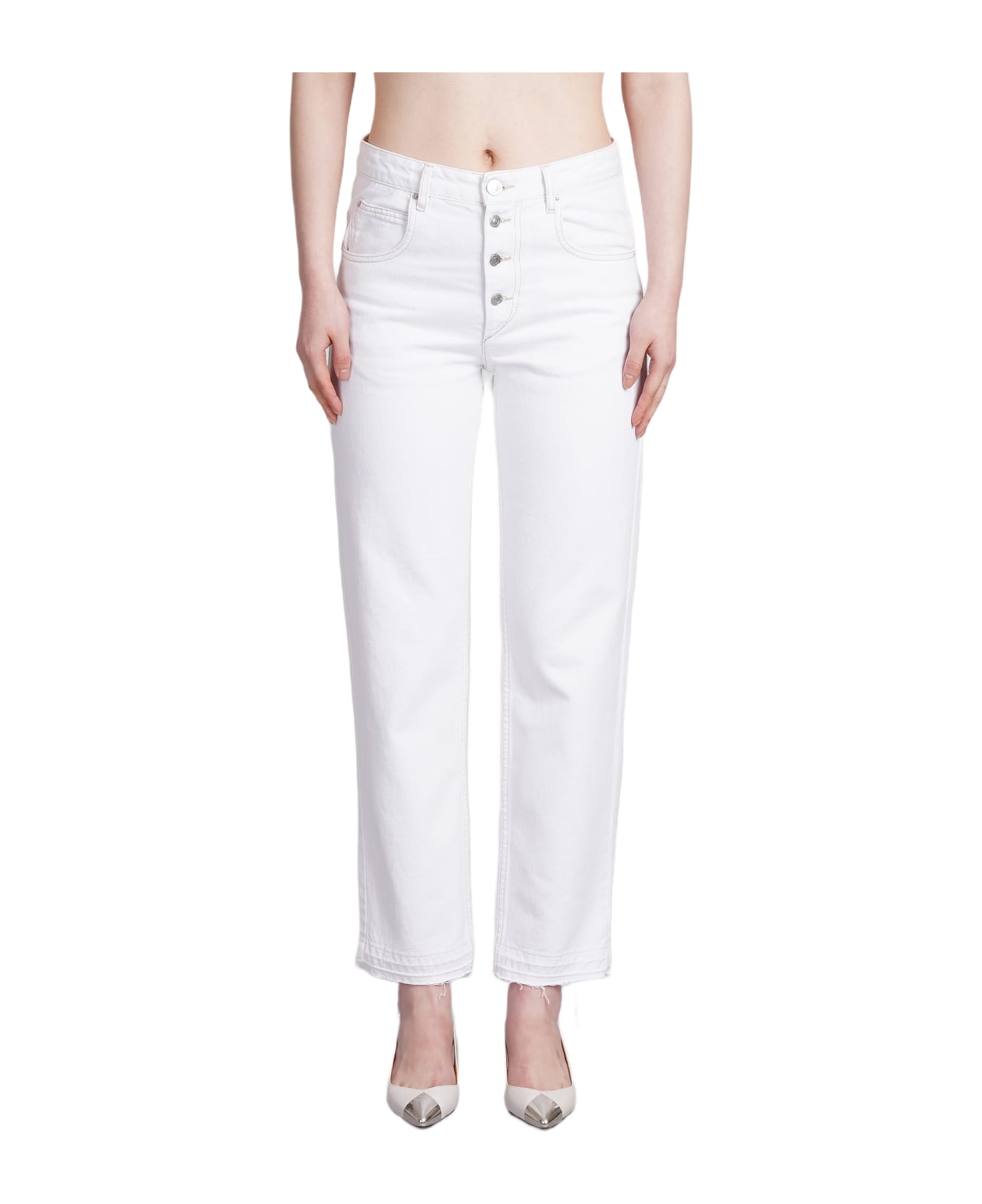 Isabel Marant Jemina Jeans - white