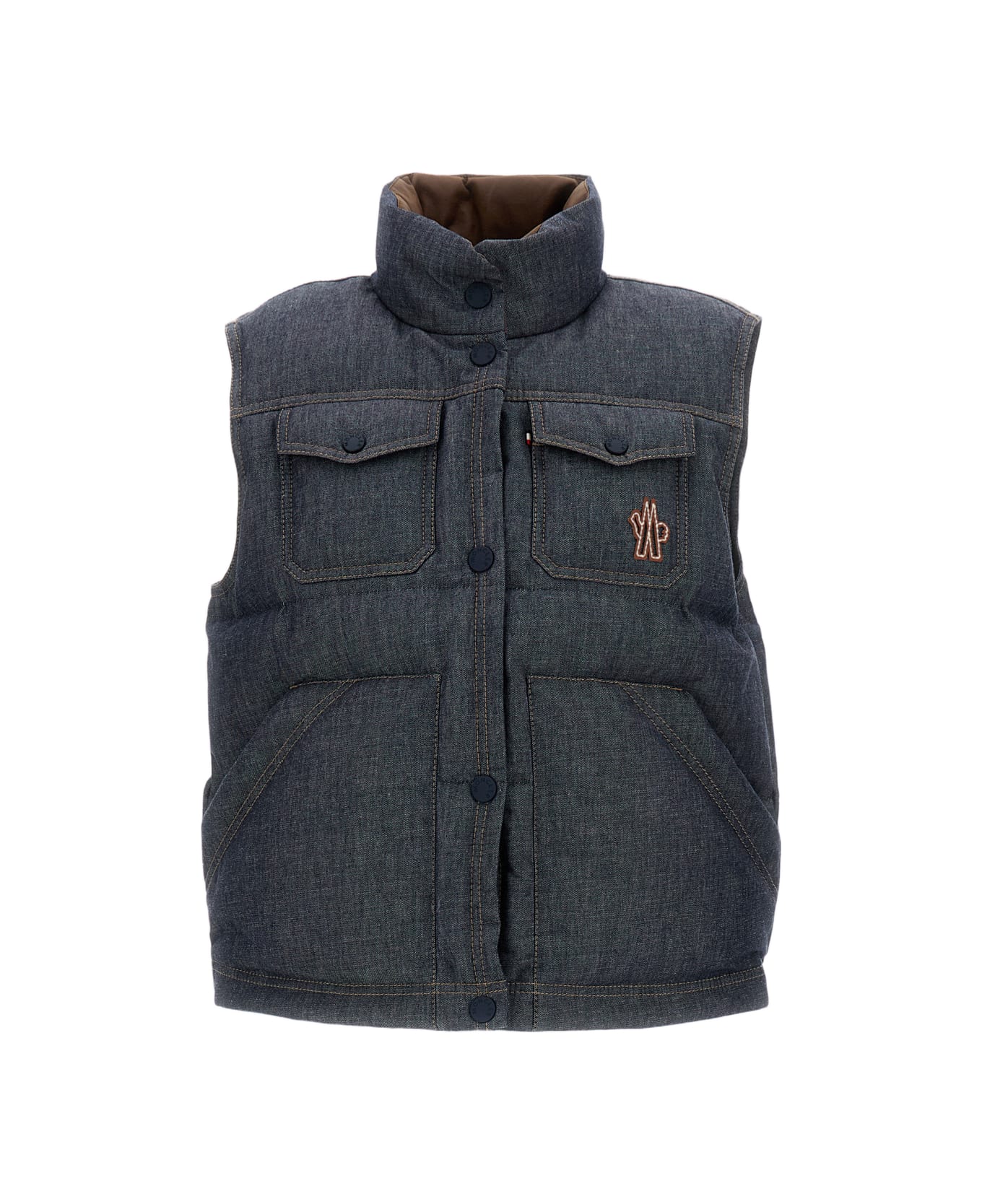 Moncler Grenoble Knysna Vest - Blue ブレザー