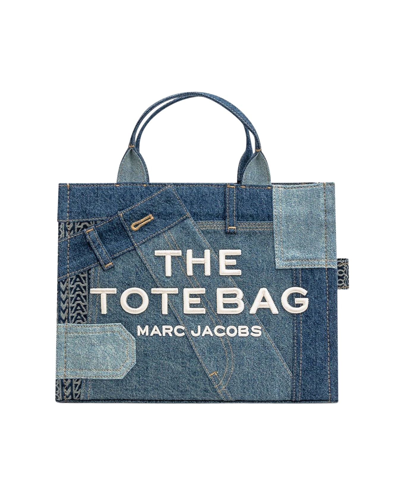 Marc Jacobs Patchwork Tote Bag - Indigo multi