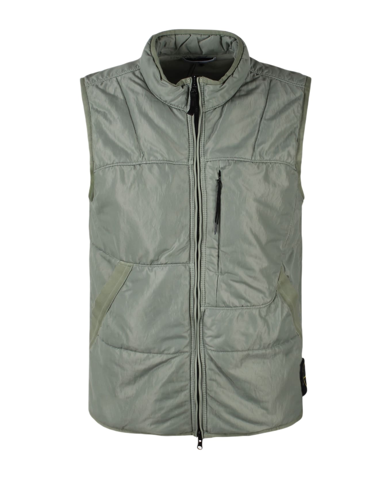 Stone Island Run-proof Nylon Mesh-tc Gilet - MULTICOLOUR