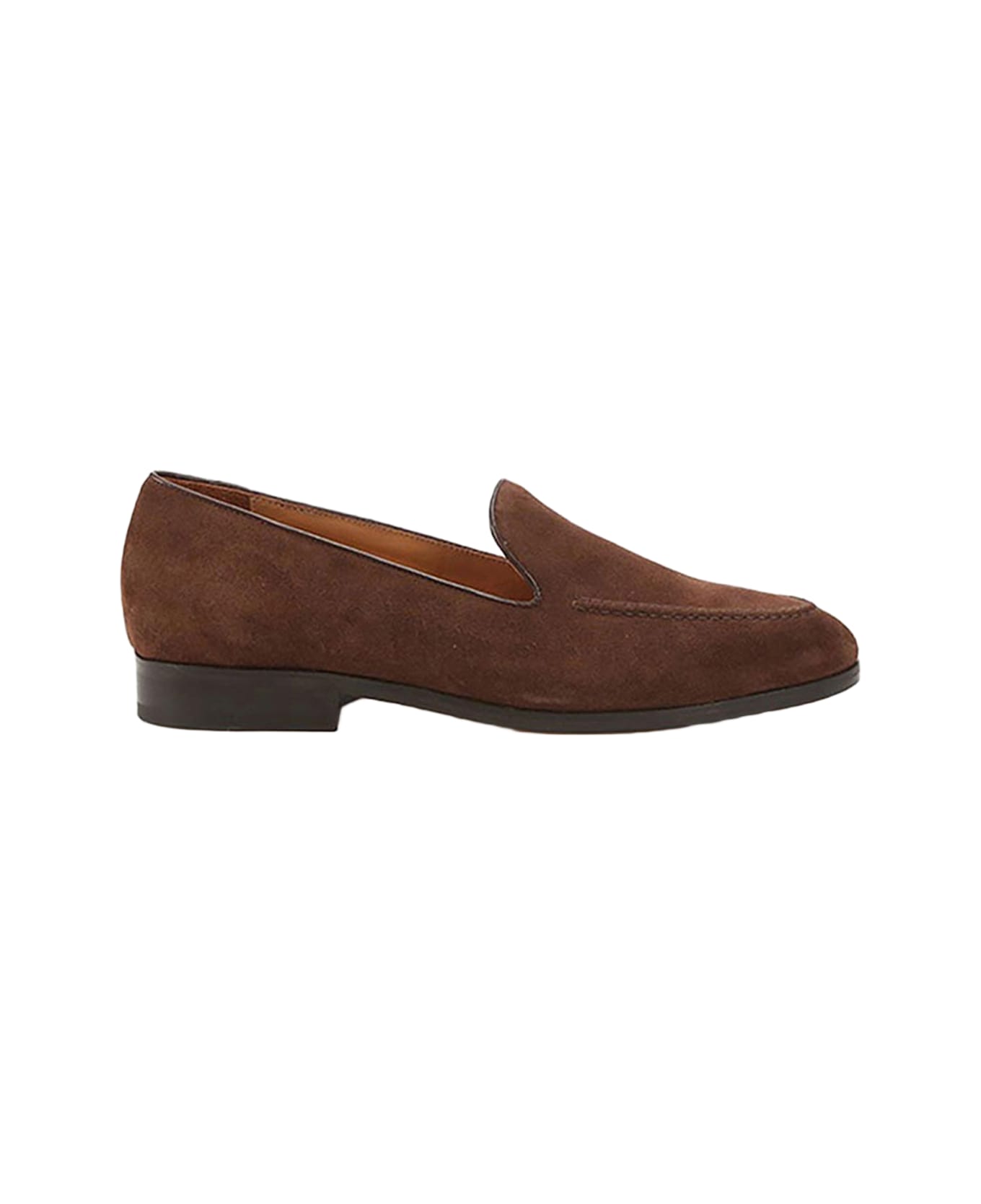 CB Made in Italy Suede Slip-on Dove - Chocolate