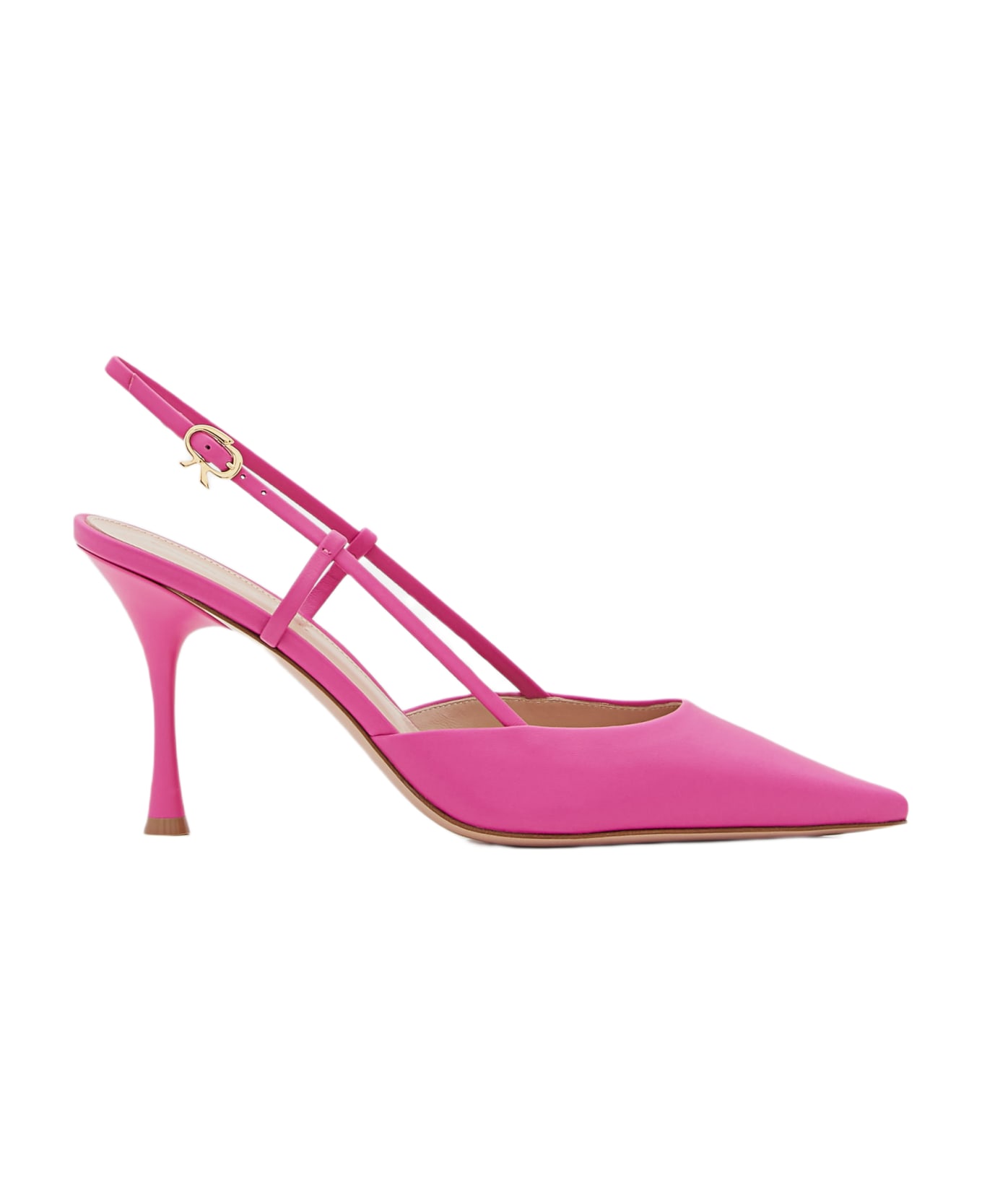 Gianvito Rossi 85mm Ascent Leather Pumps - Pink ハイヒール