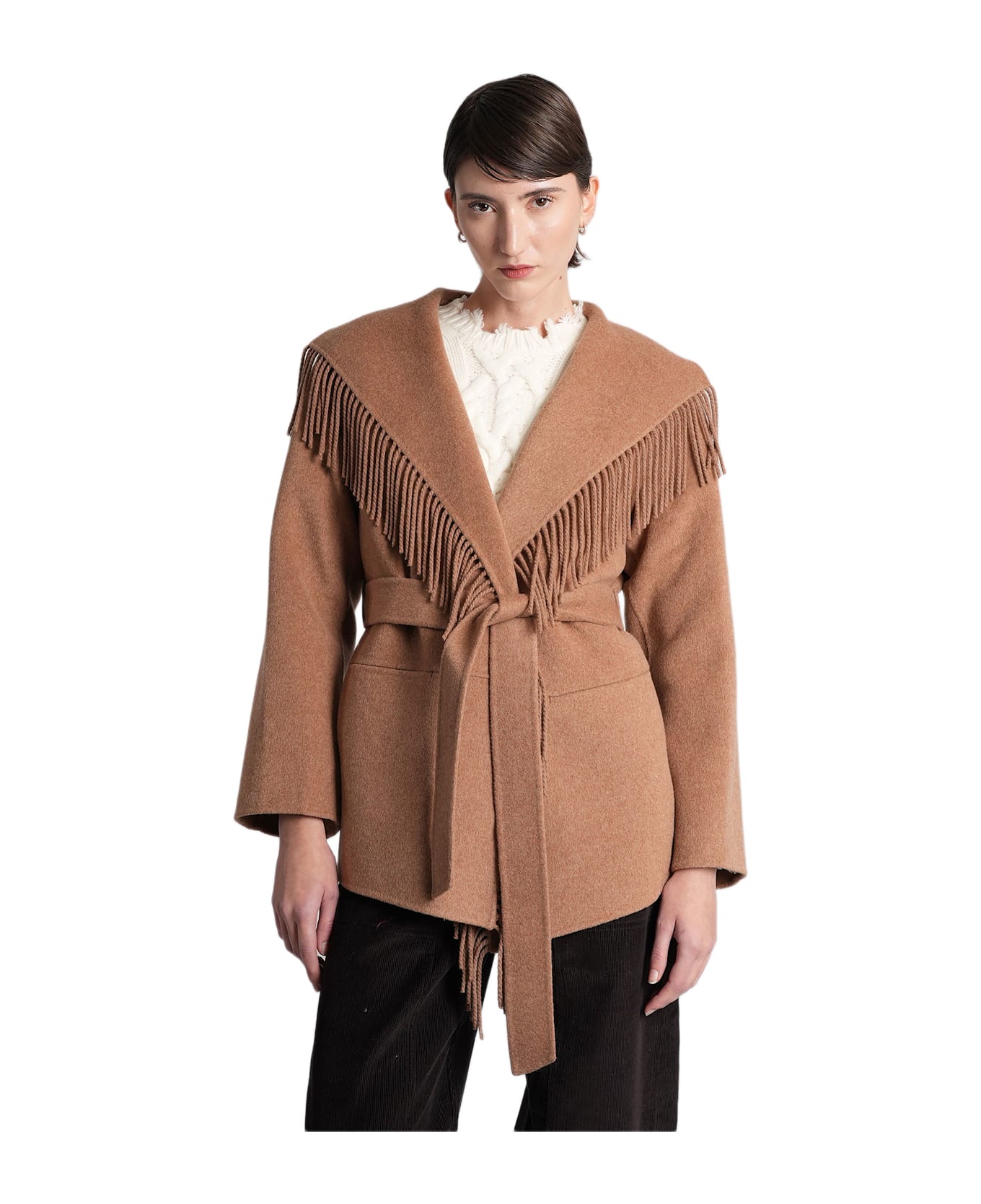 Simkhai Rowen In Camel Wool - Camel