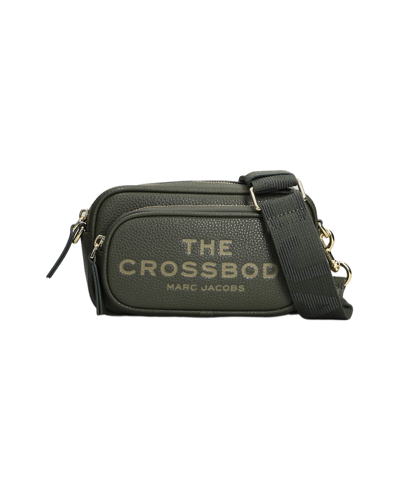 Marc Jacobs The Crossbody Shoulder Bag In Green Leather - green