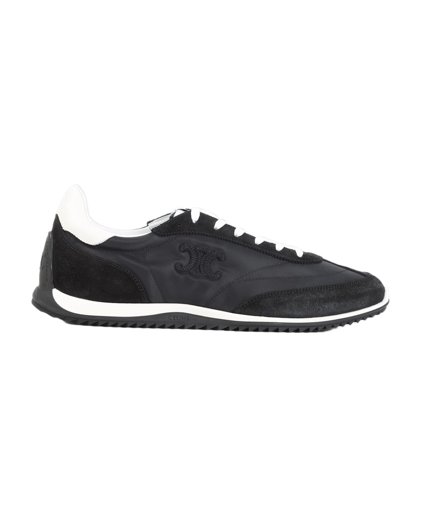 Celine Low Lace-up Sneakers With Triomphe - No Black