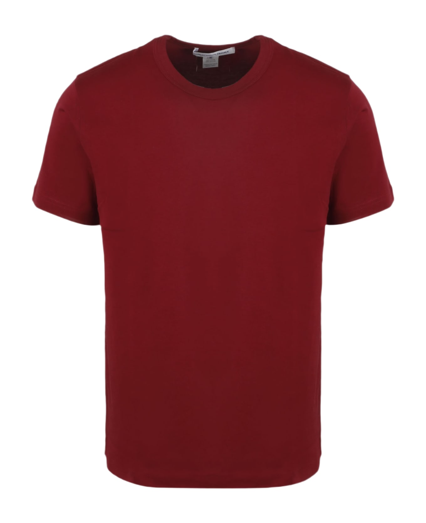 Comme des Garçons Shirt Basic T-shirt - Burgundy