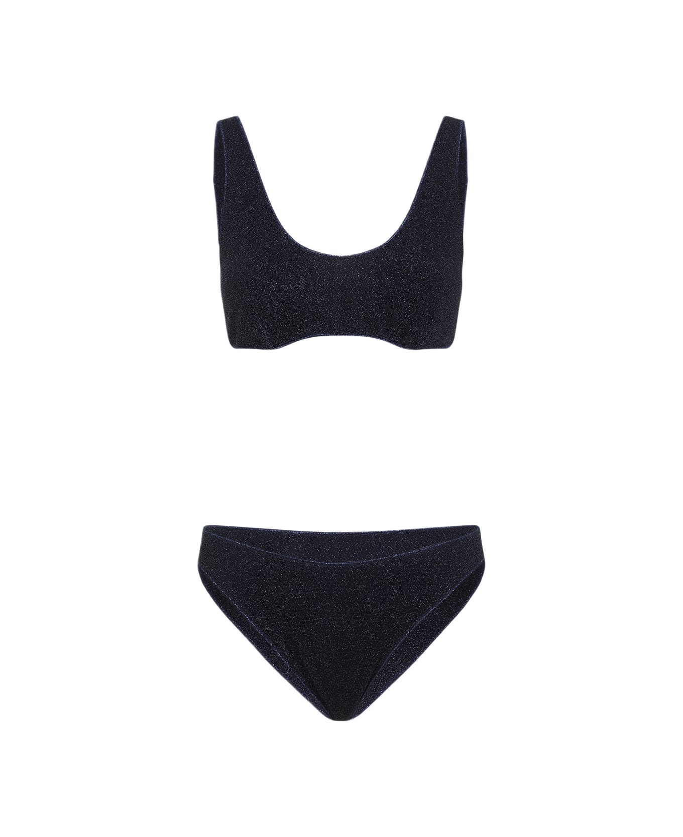 Oseree Oséree Swimwear Lumiere Sporty Two Piece - Night Blue