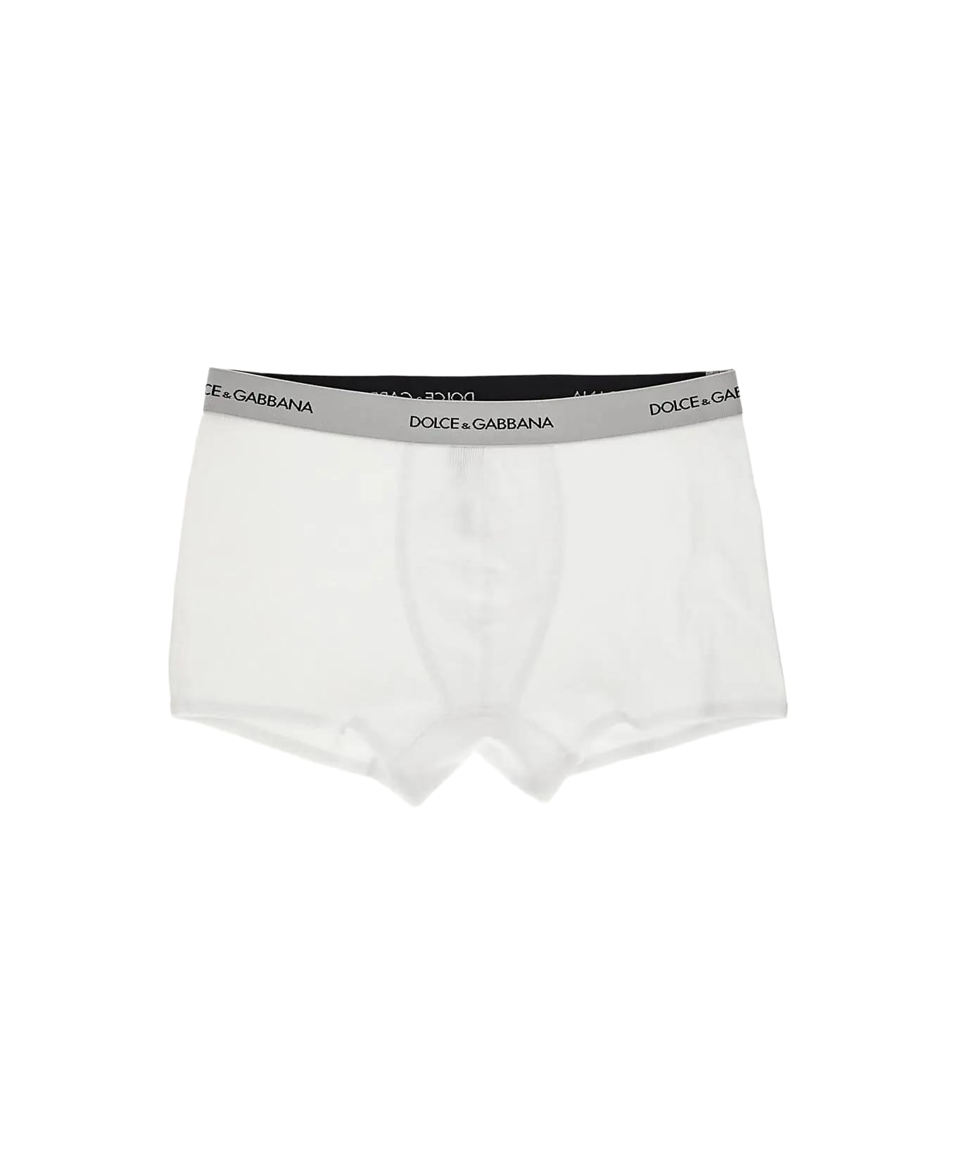 Dolce & Gabbana Regular Boxer - Optic White ショーツ