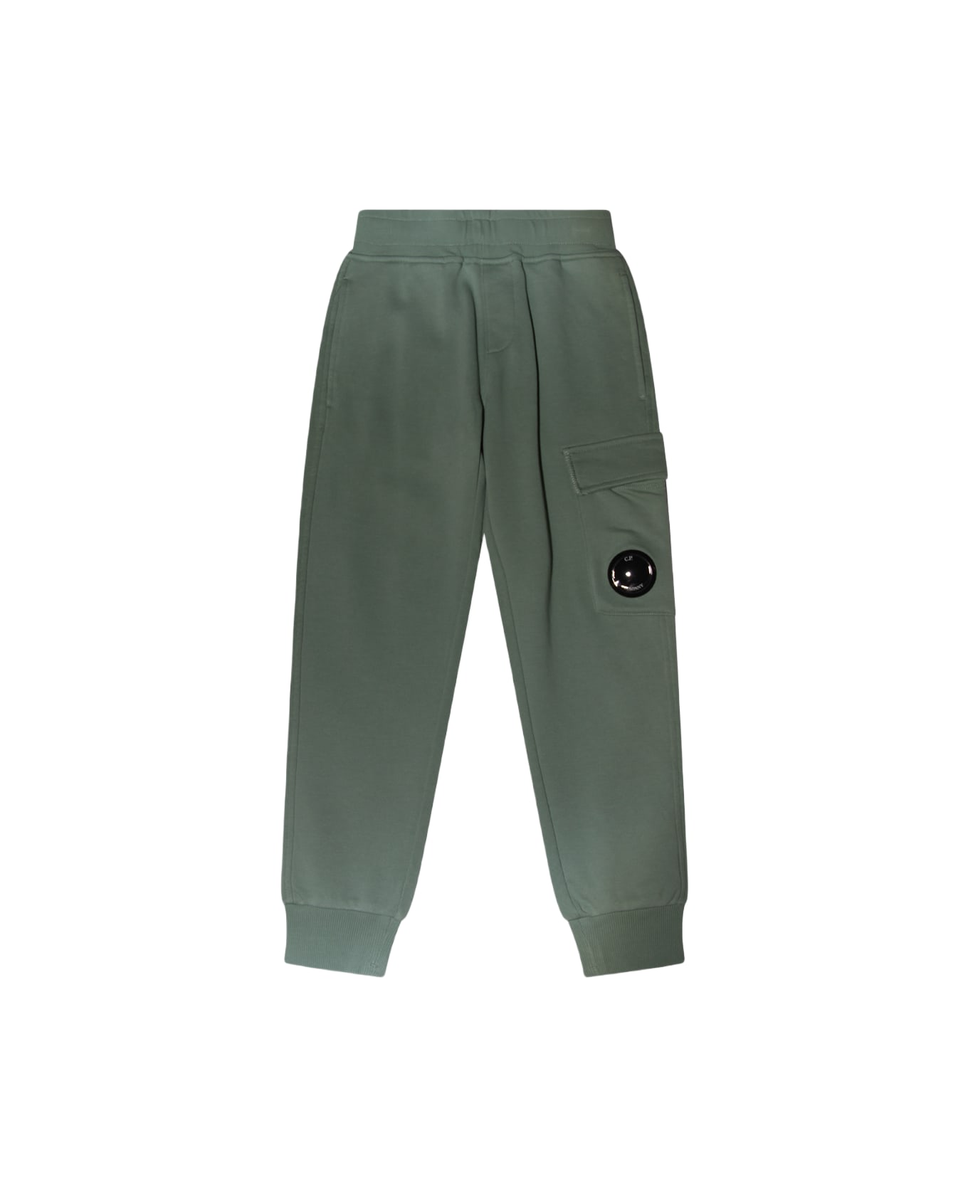 C.P. Company Undersixteen Green Cotton Pants - Green Bay ボトムス