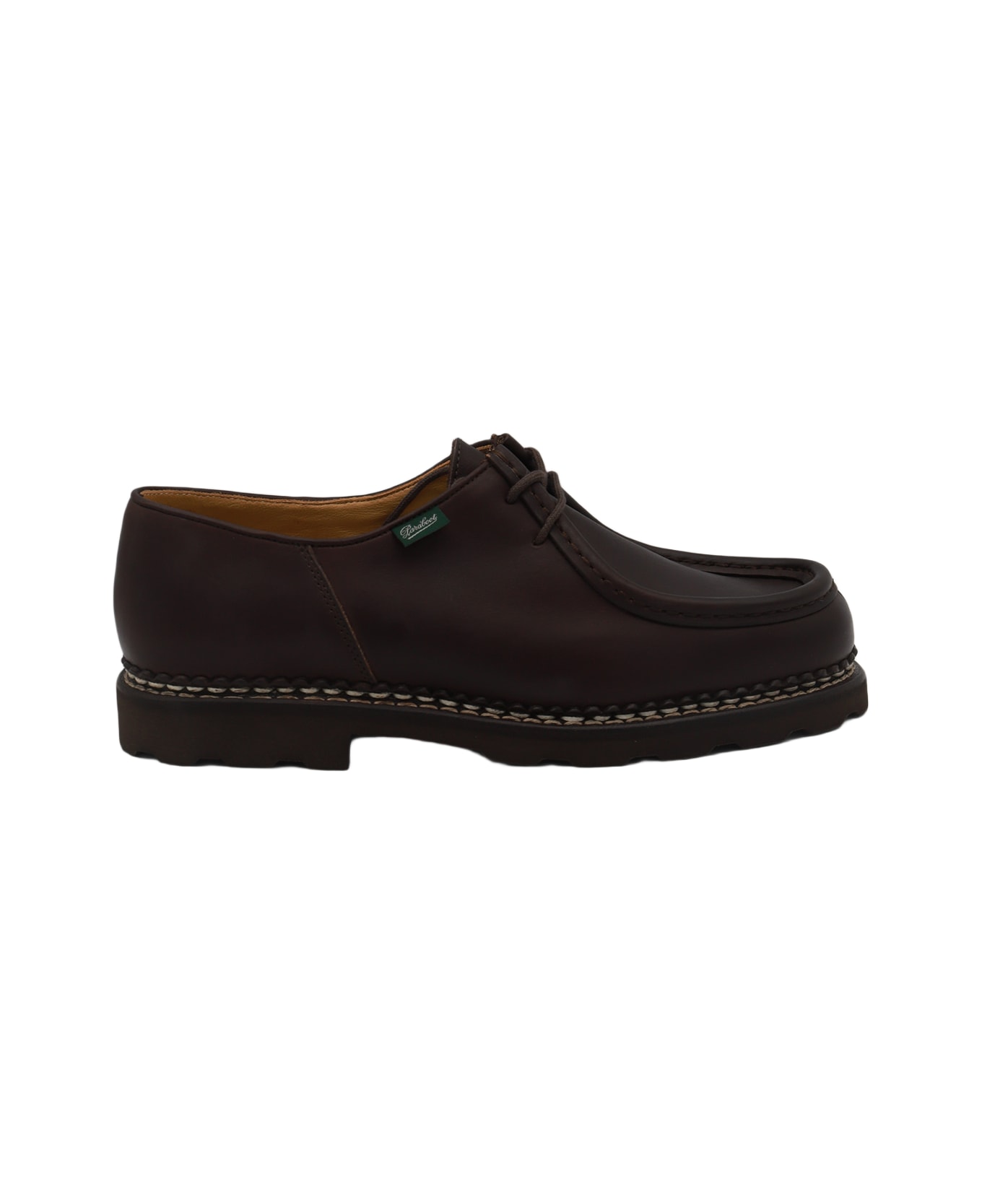 Paraboot Dark Brown Michael Lace Up Shoes