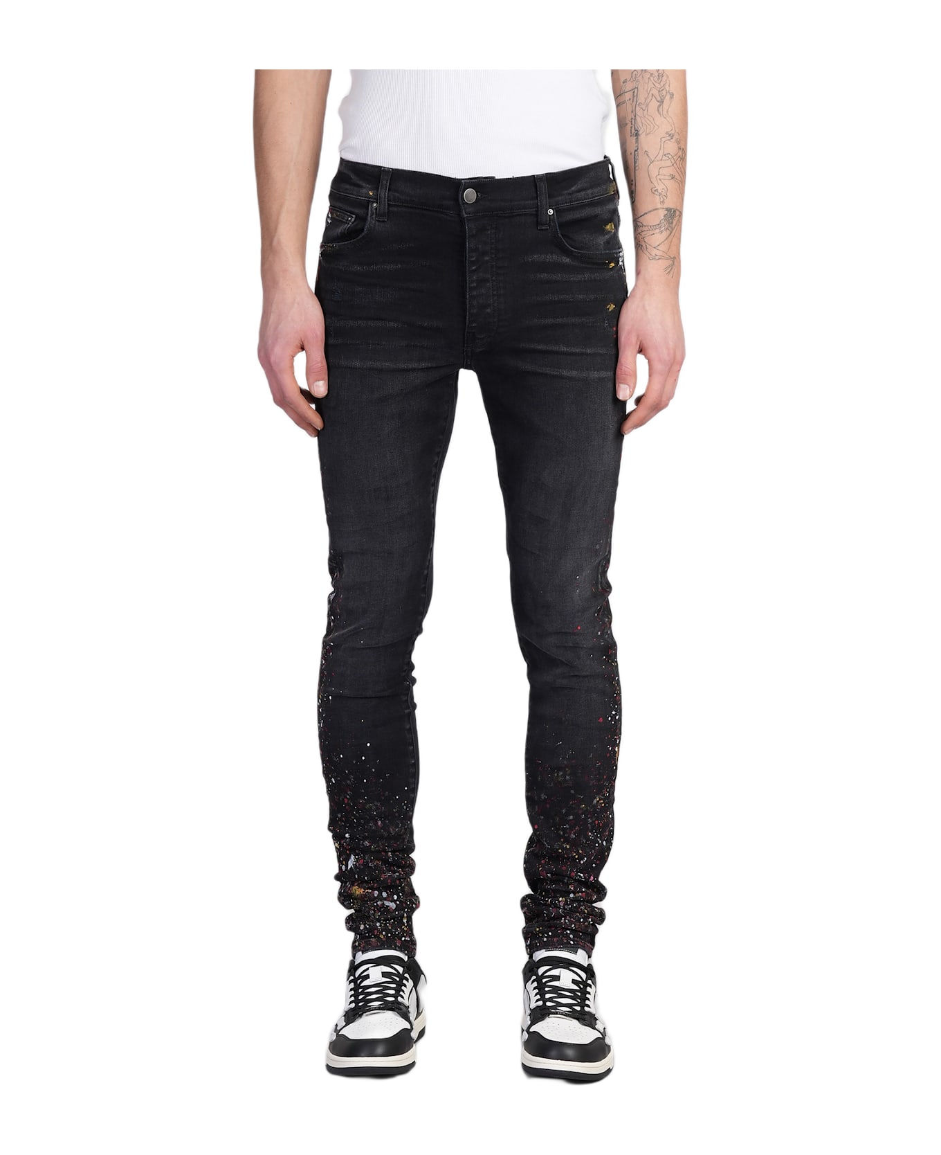 AMIRI Jeans In Black Denim - black