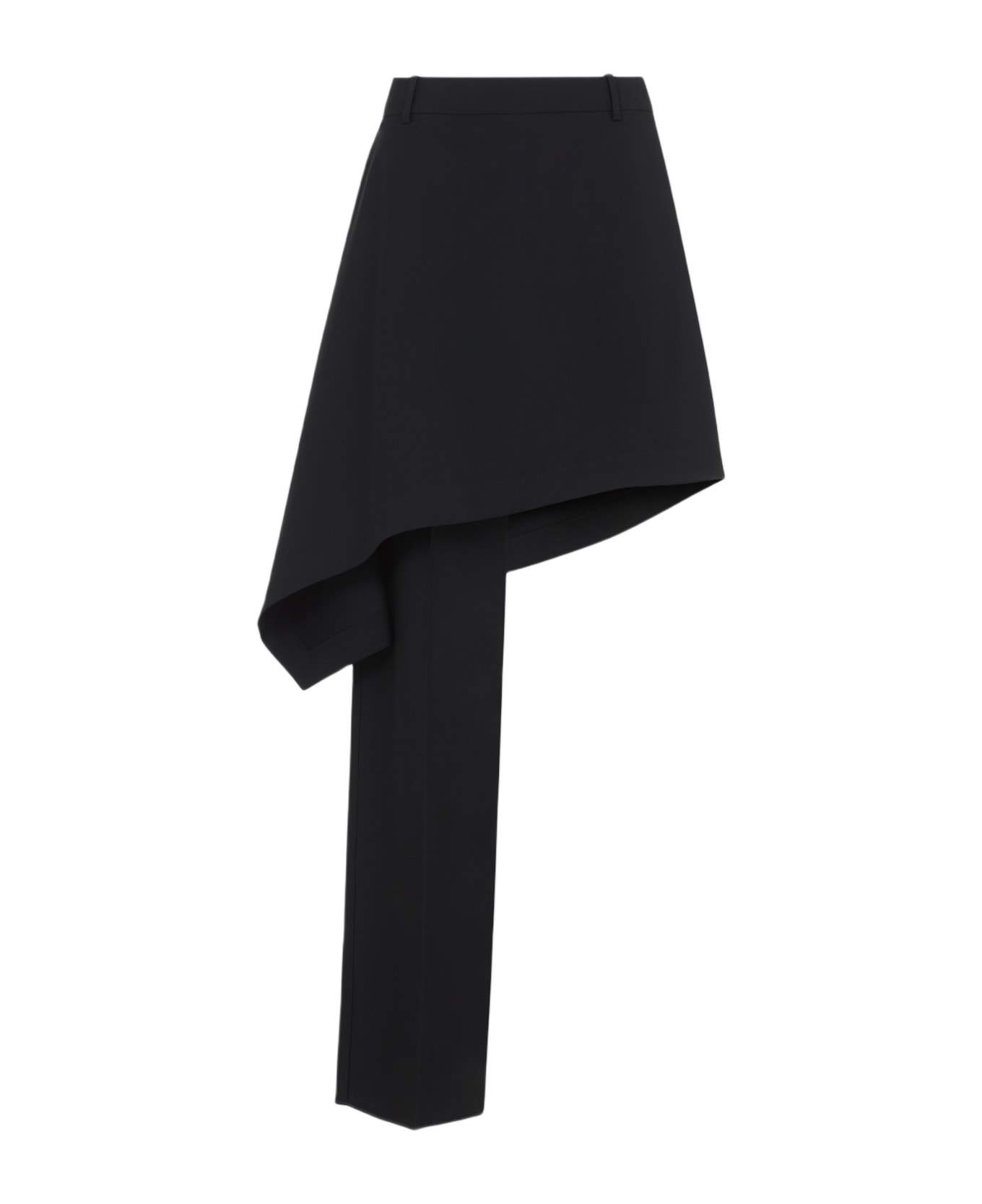 Asymmetric Panta Skirt - Thumbnail 2